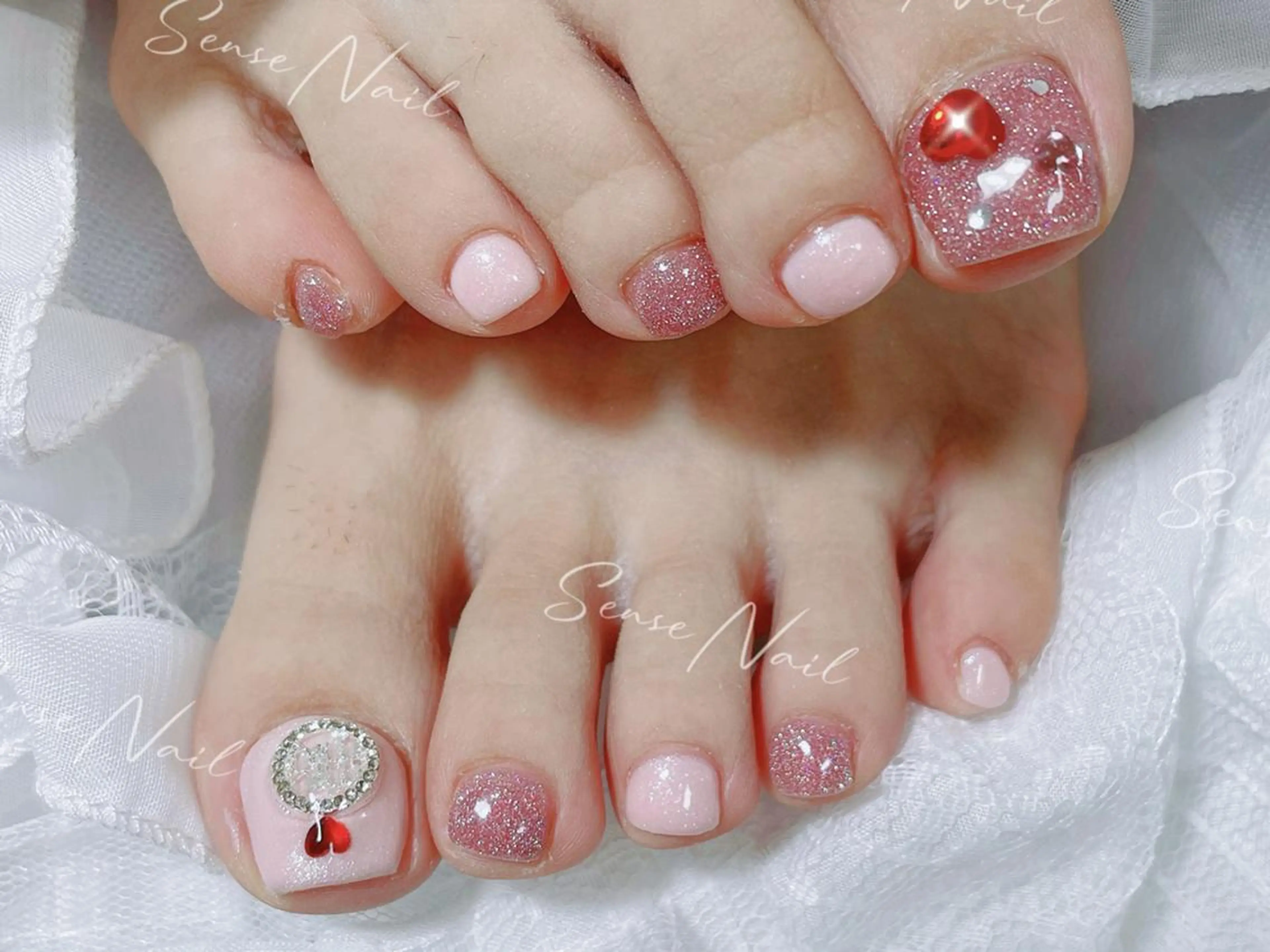 ネイル フットネイル 🎀Sense Nail新宿店🎀のネイルデザイン