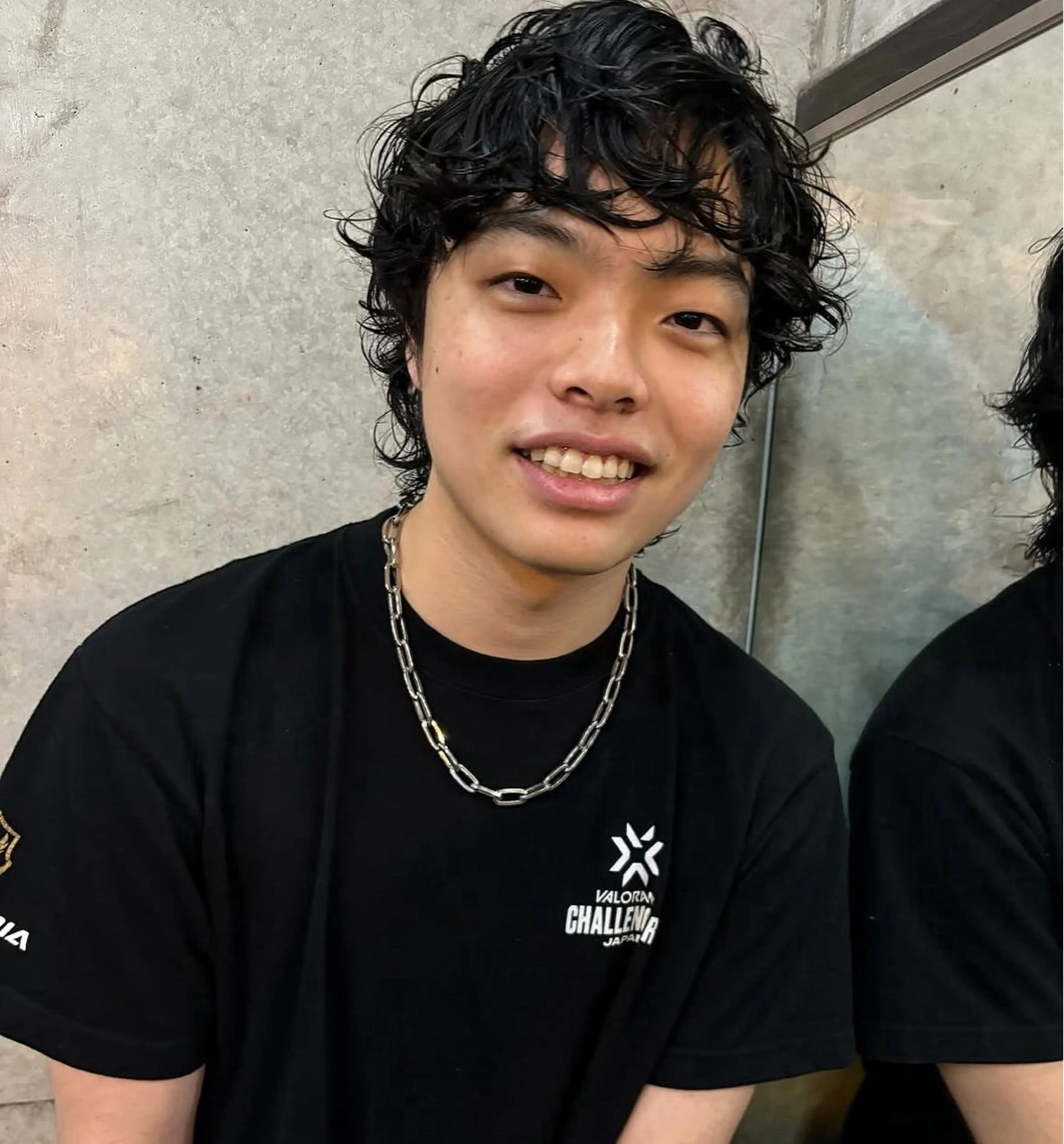 ショート カラー パーマ ヘアアレンジ メンズ キッズ カット パーマ デザインパーマ メンズカット 郁美のヘアスタイル