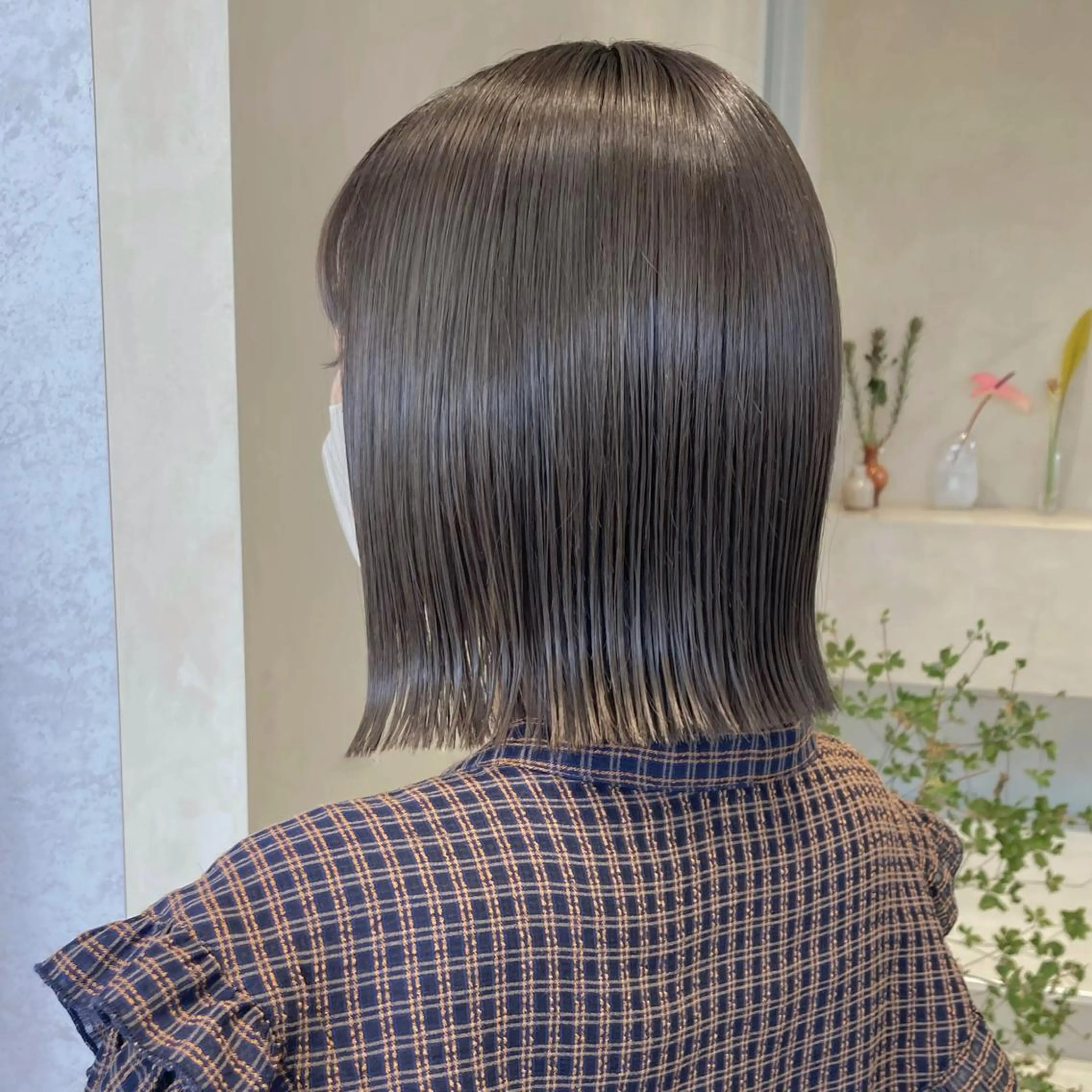 ショート カラー 透明感カラー ハイライトカラー ハイライト 髪質改善 トリートメント MURANAKA RYOのヘアスタイル