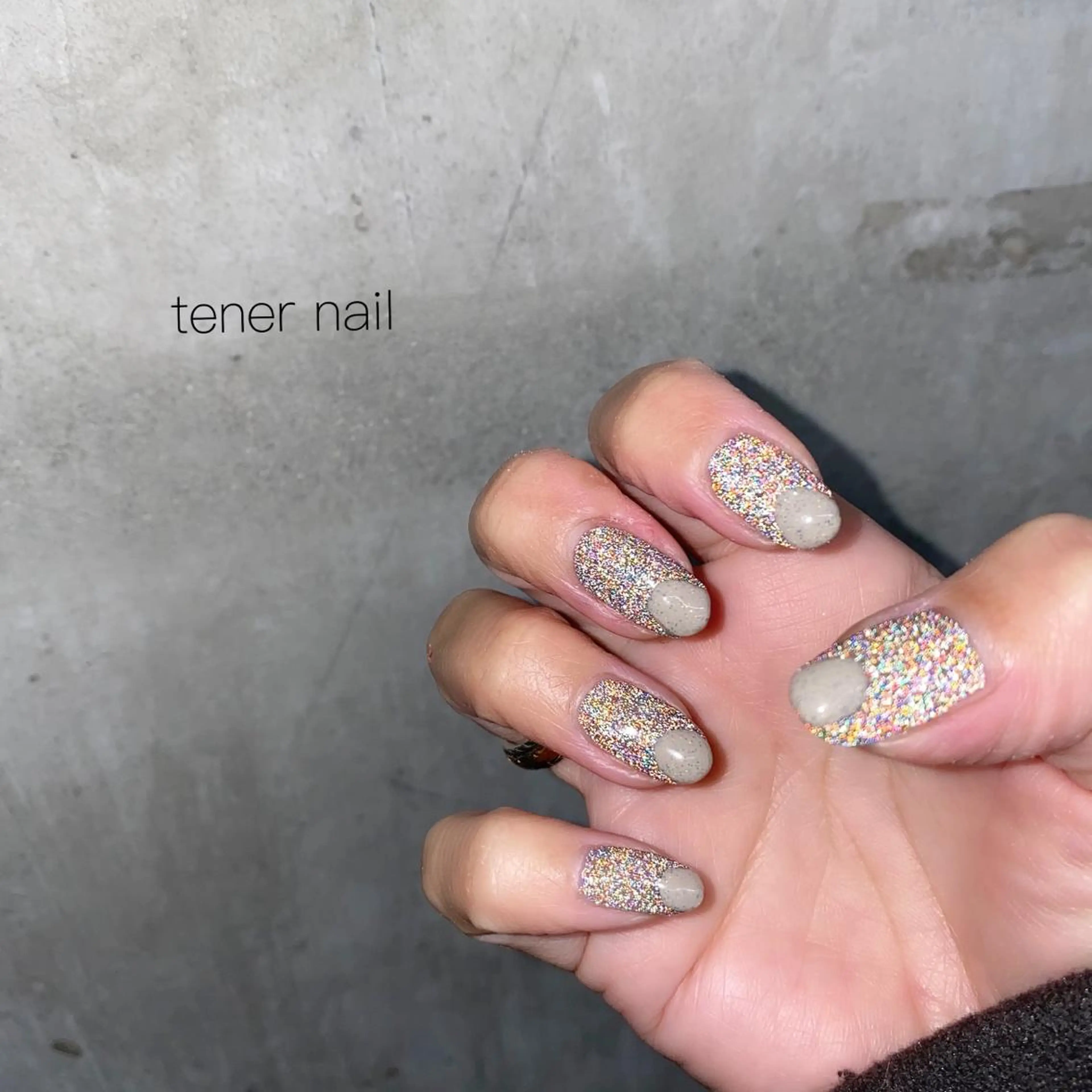 ネイル フラッシュネイル フレンチネイル ぷっくりネイル テネルネイル tener nailのネイルデザイン