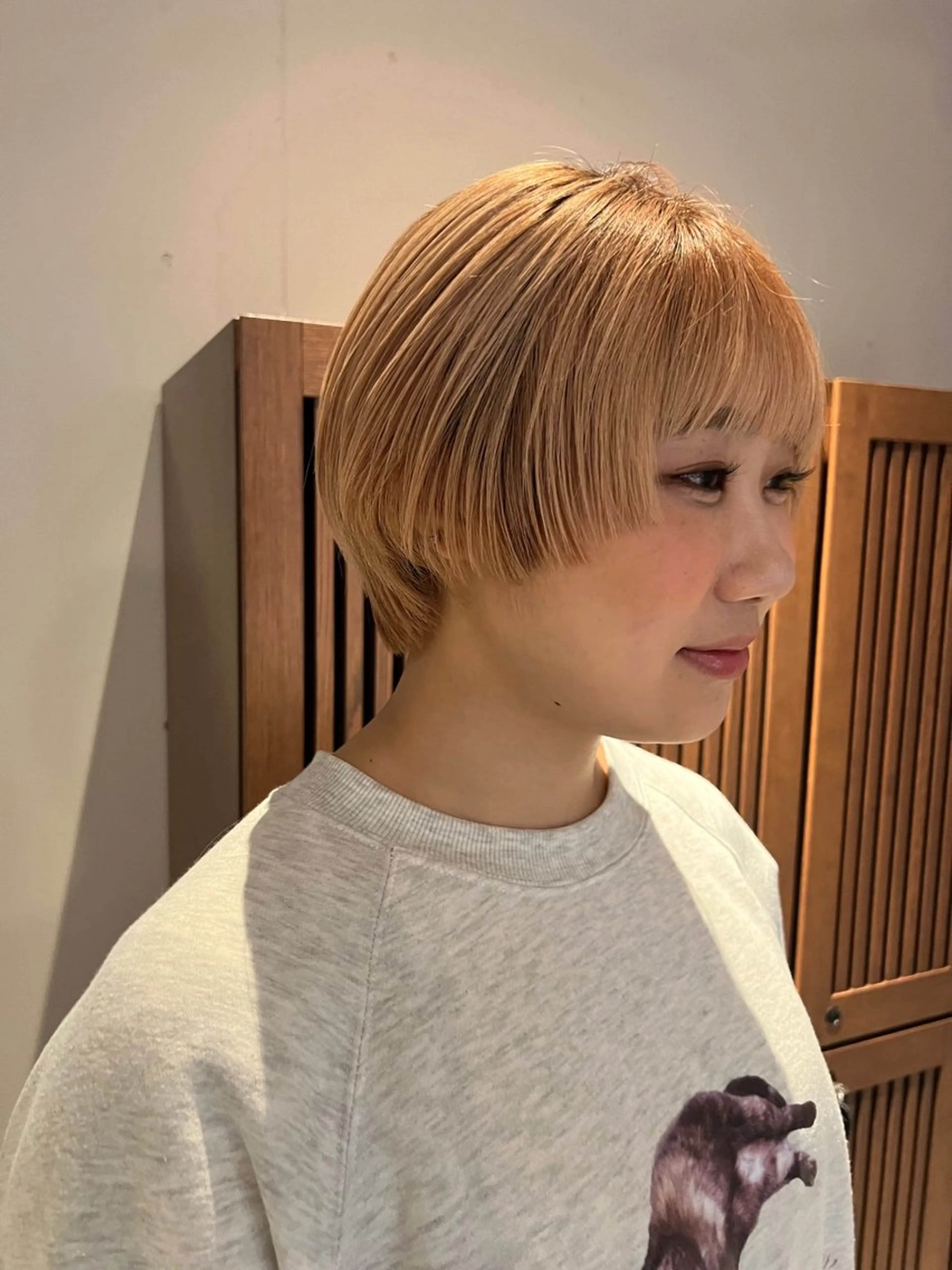 ショート カラー 竹下 浩一のヘアスタイル