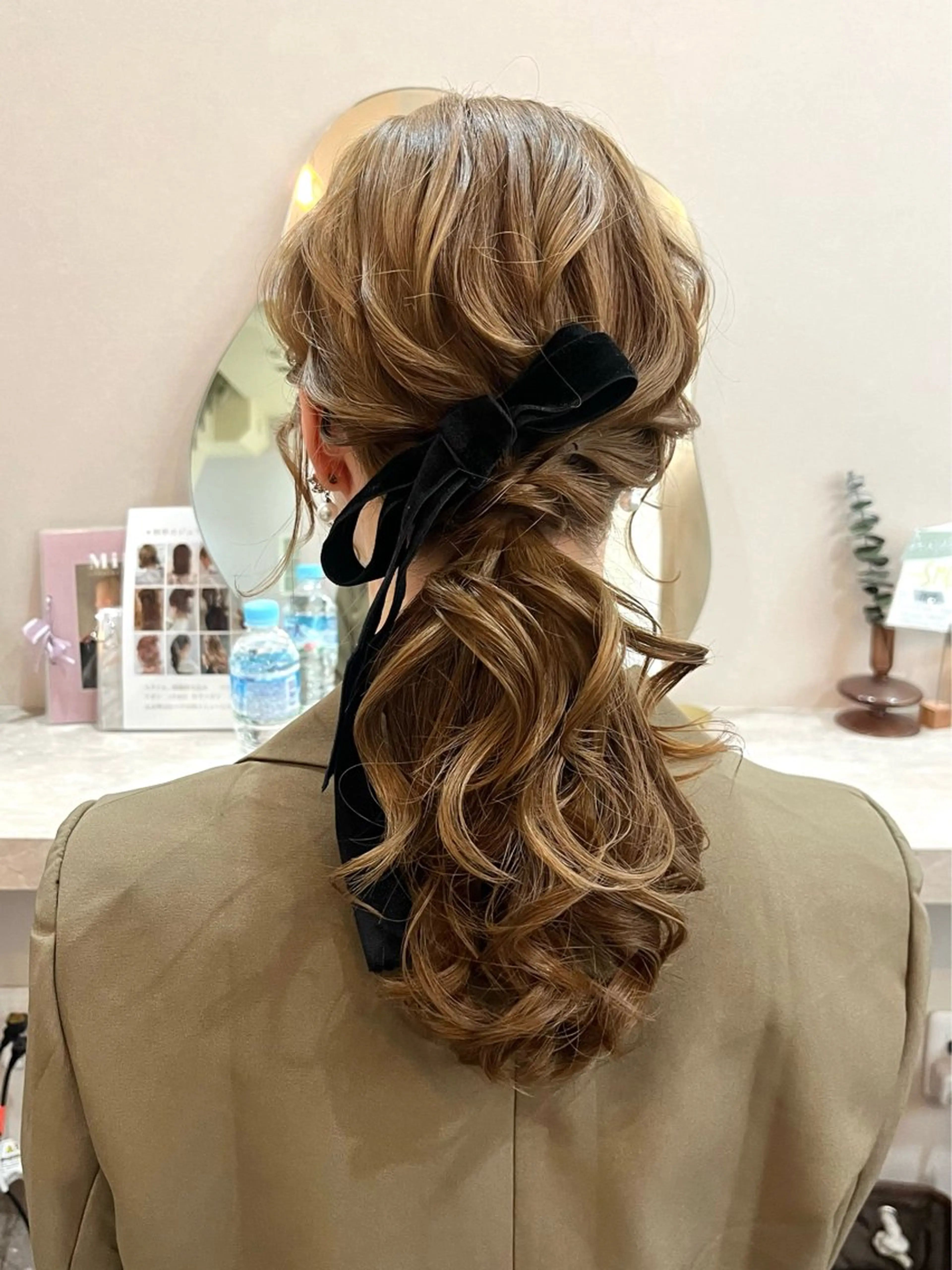 ヘアアレンジ ヘアセット Mila Akariのヘアスタイル