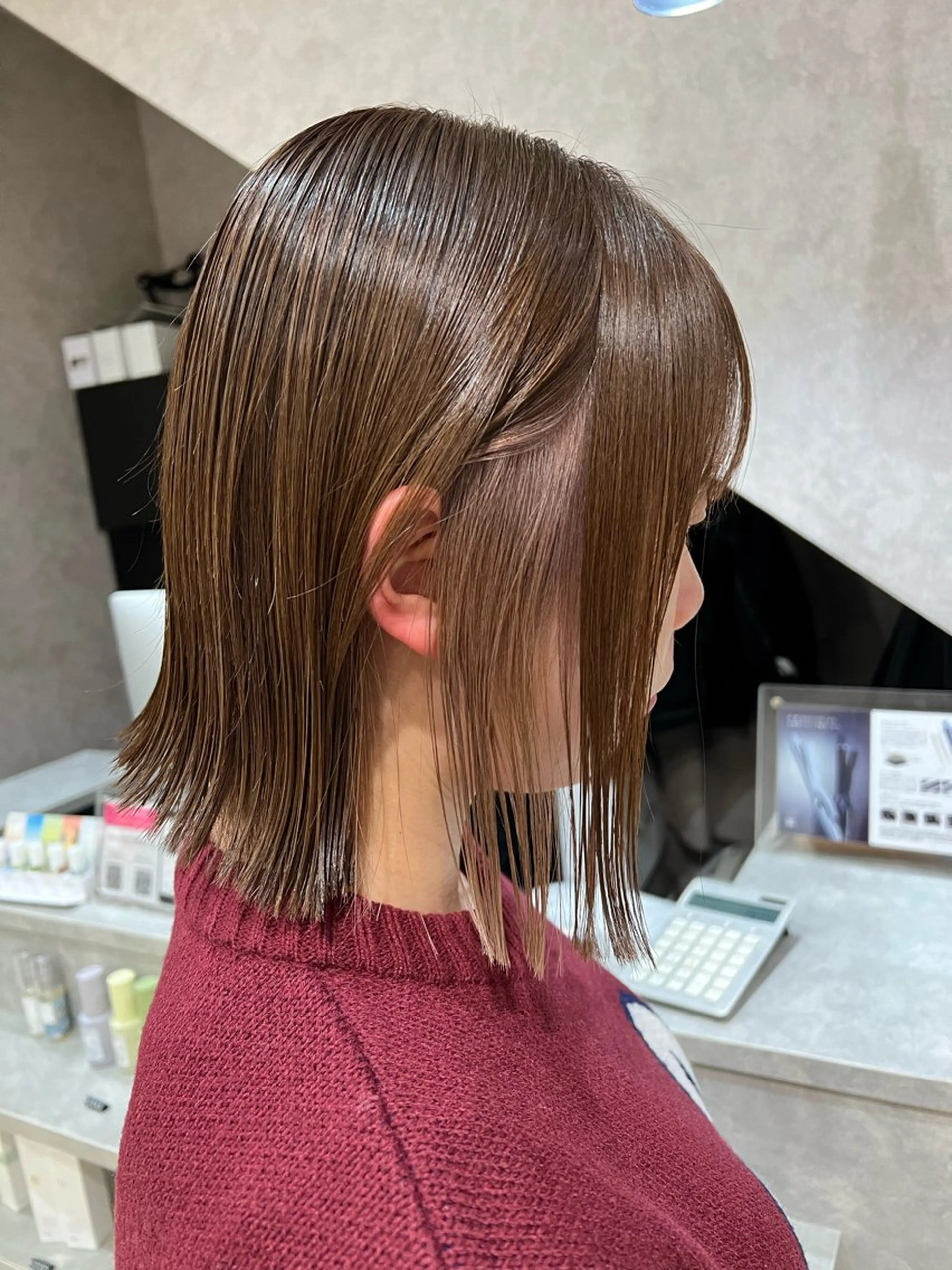 ミディアム ヘアカラー トリートメント エクステ Rio/ヘアセット/ ハイトーンカラーのヘアスタイル