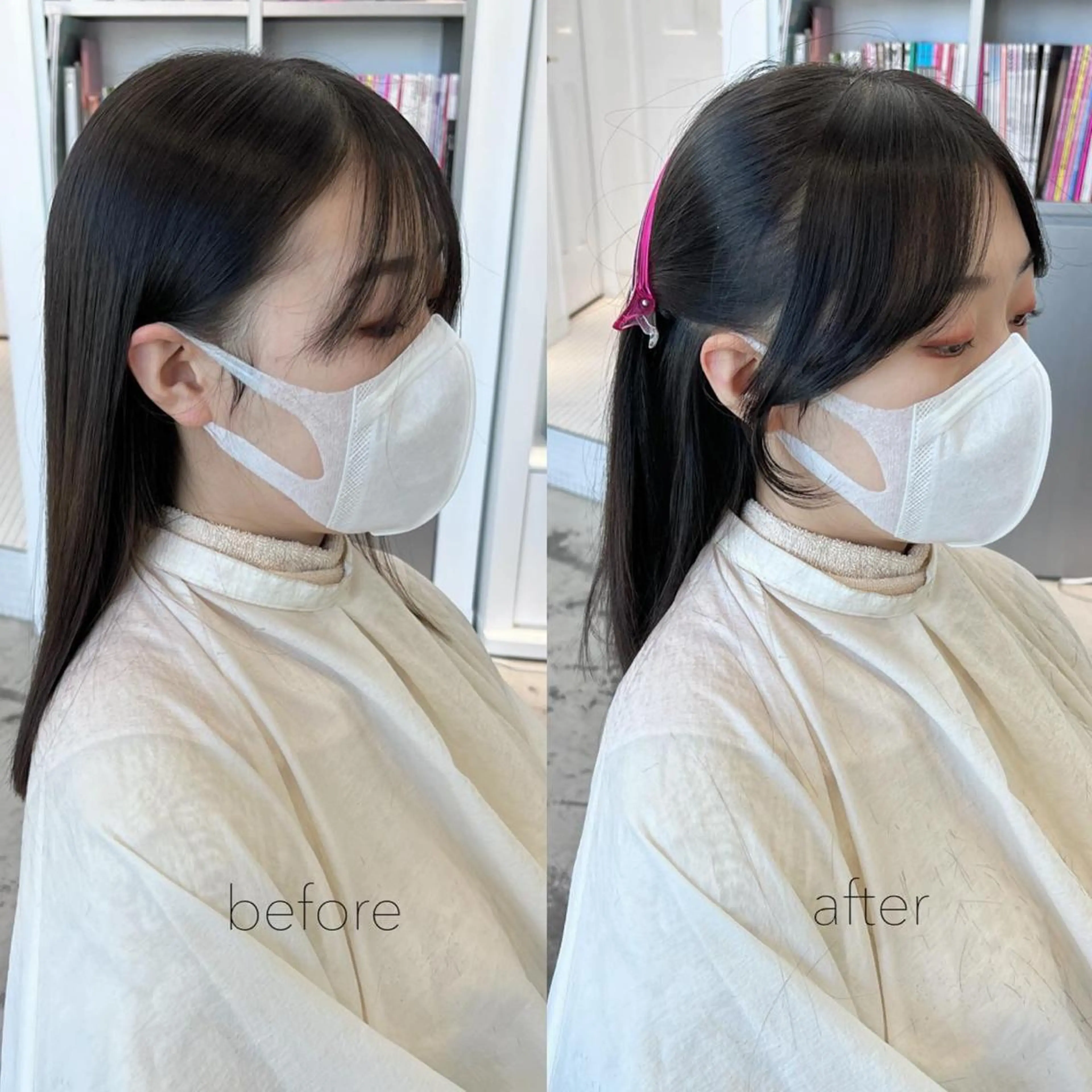 ロング カラー ヘアアレンジ 顔周りカット カット ヘアカラー トリートメント ヘアセット 天神レイヤーカット No.1💖マユカのヘアスタイル