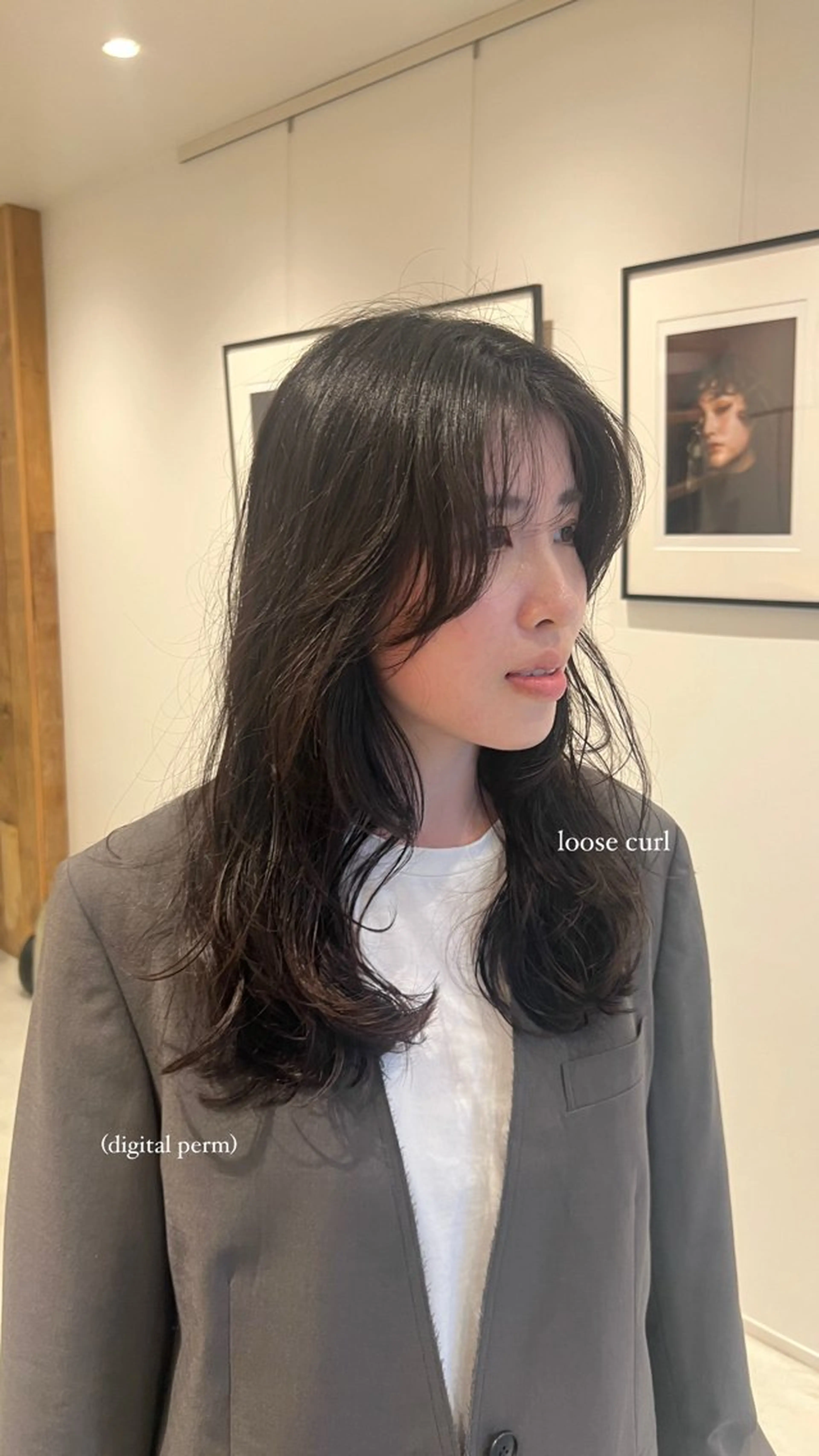 セミロング カット パーマ CYAN. 矢場町店所属・パーマ/名古屋パーマ / コデラ ナナホのヘアスタイル