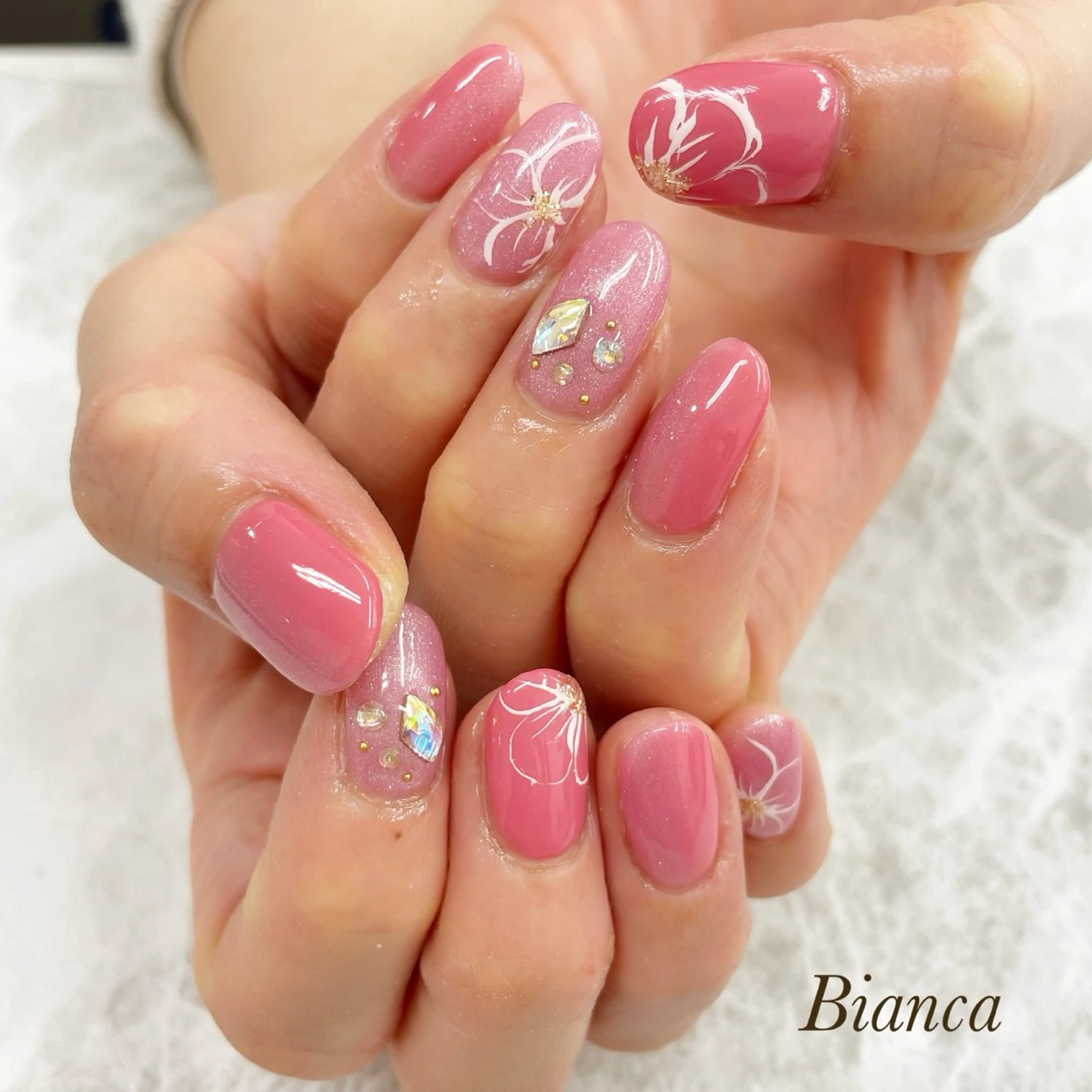 ネイル ハンドネイル Bianca高円寺店 やまね💅💕のネイルデザイン