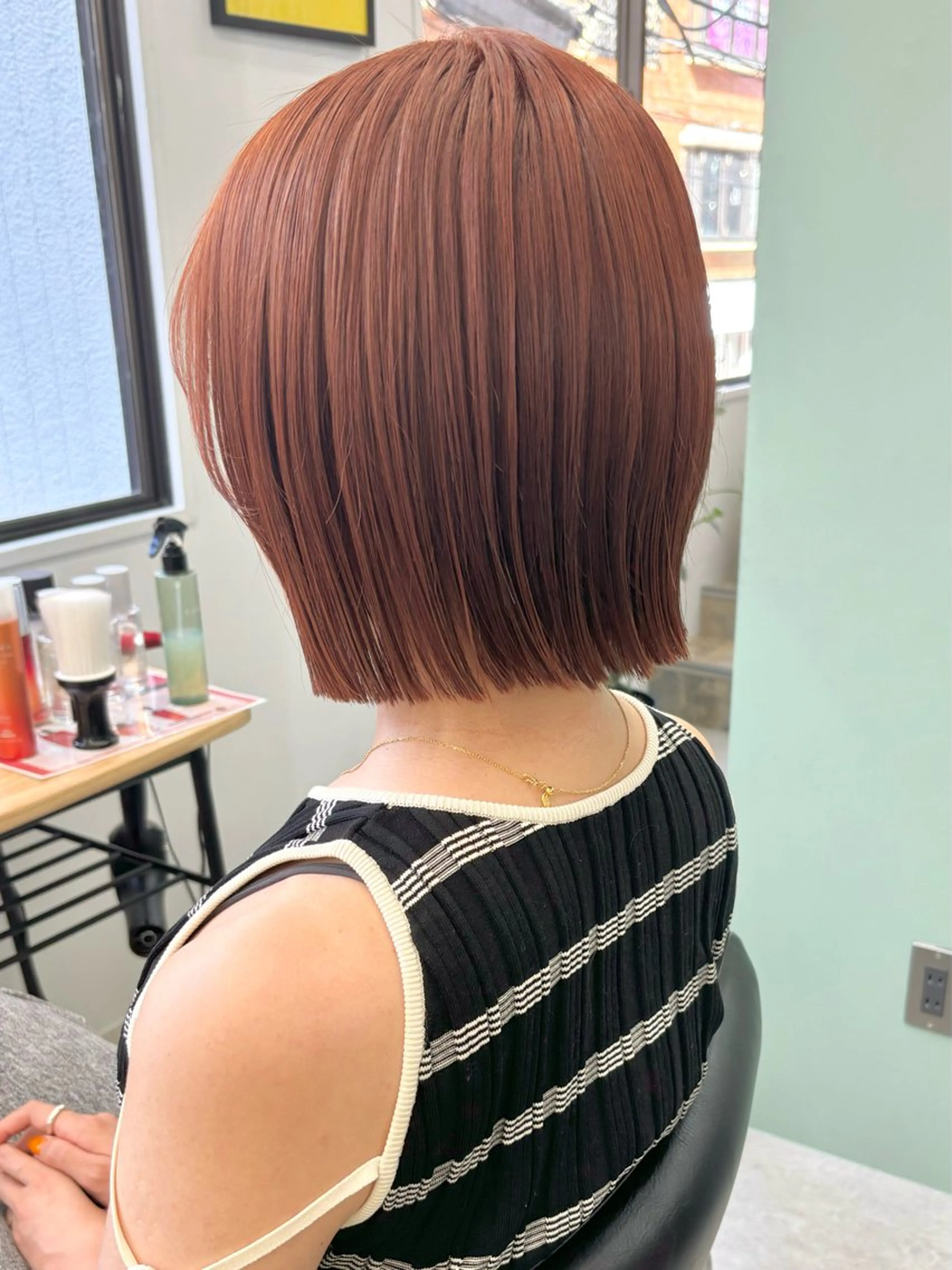 カット＋似合わせワンカラー🤍可愛いカラーお任せください！の写真