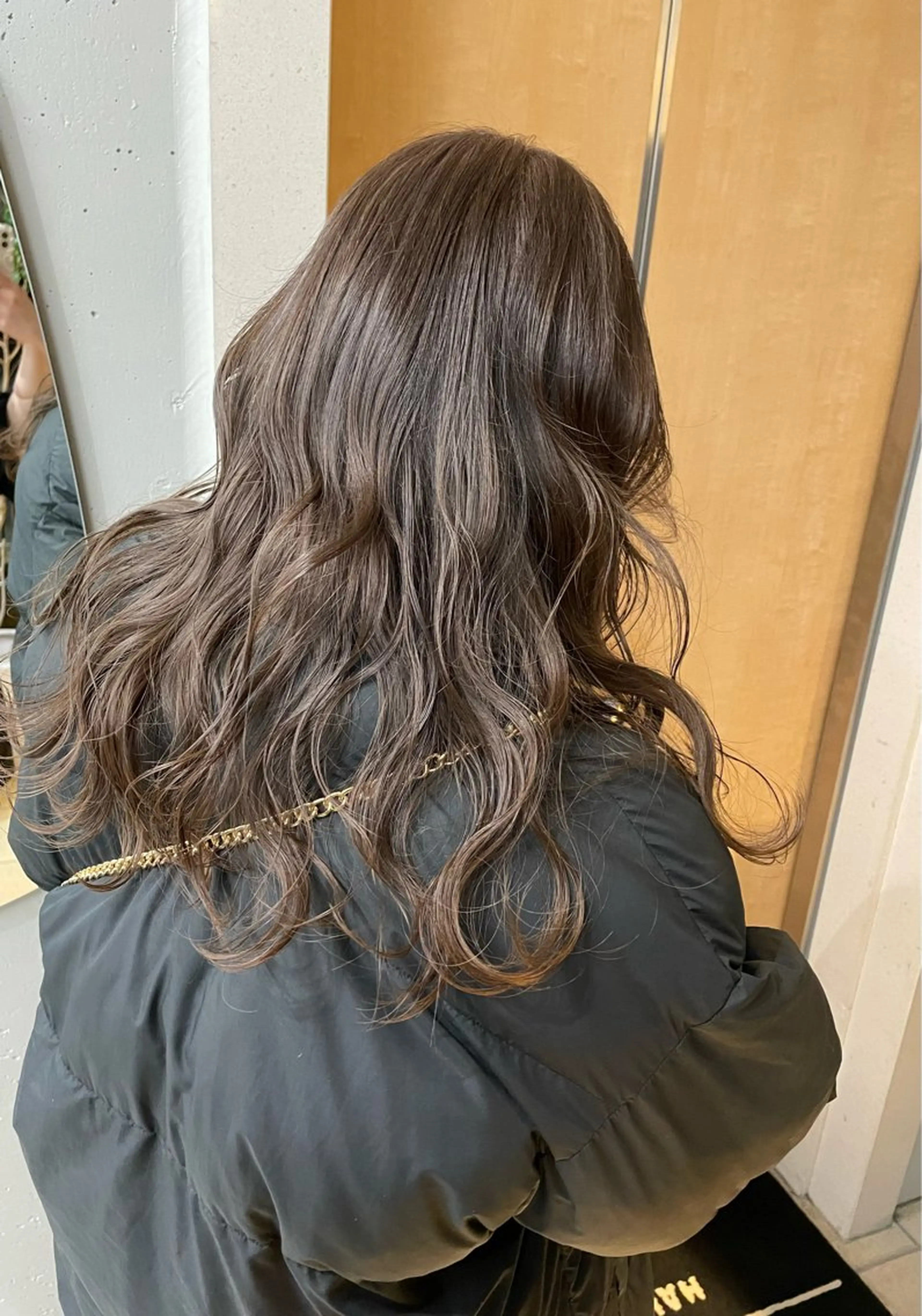セミロング miku/天神 艶カラーのヘアスタイル