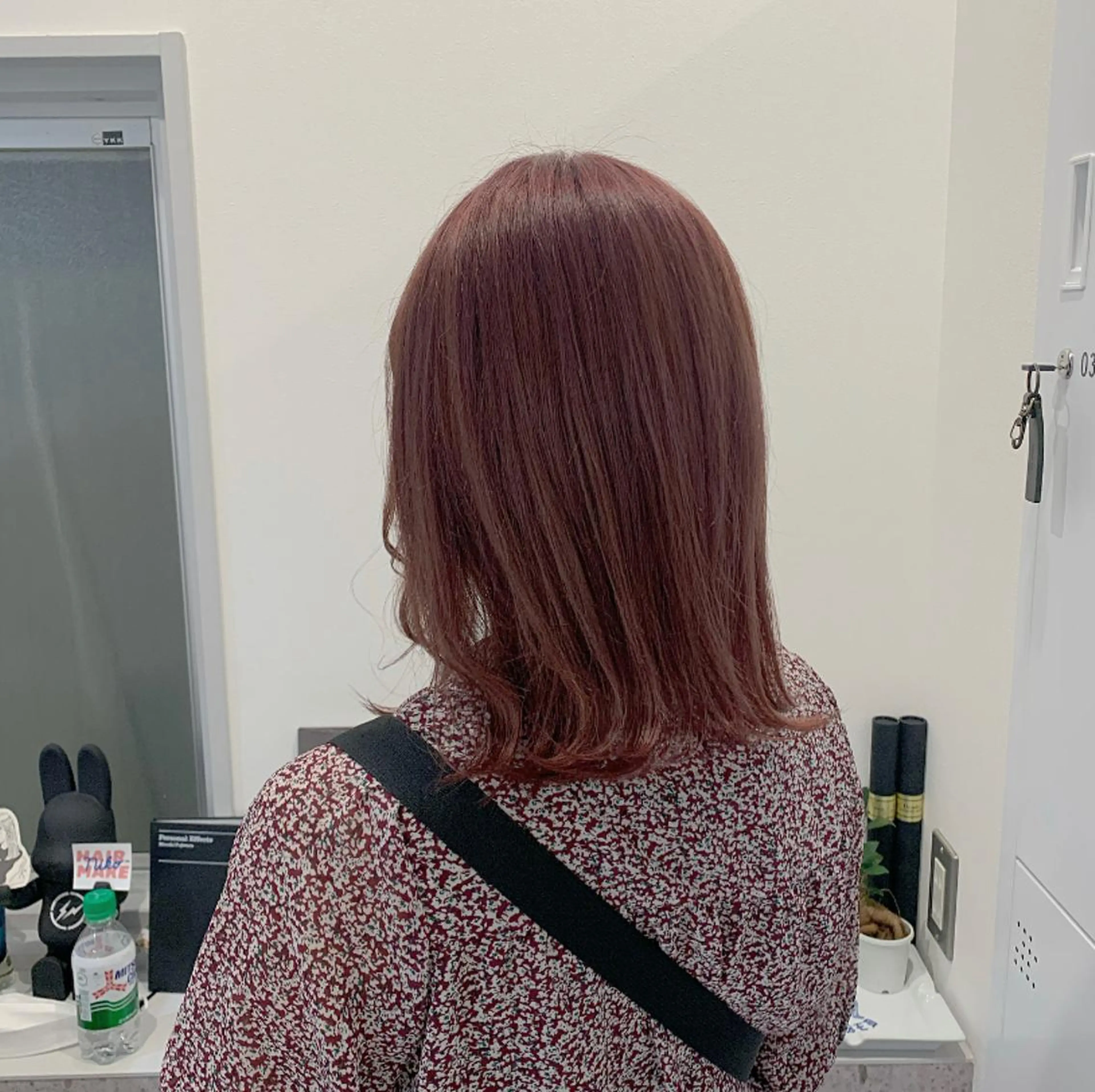 カラー MARU パーマ/レイヤーのヘアスタイル