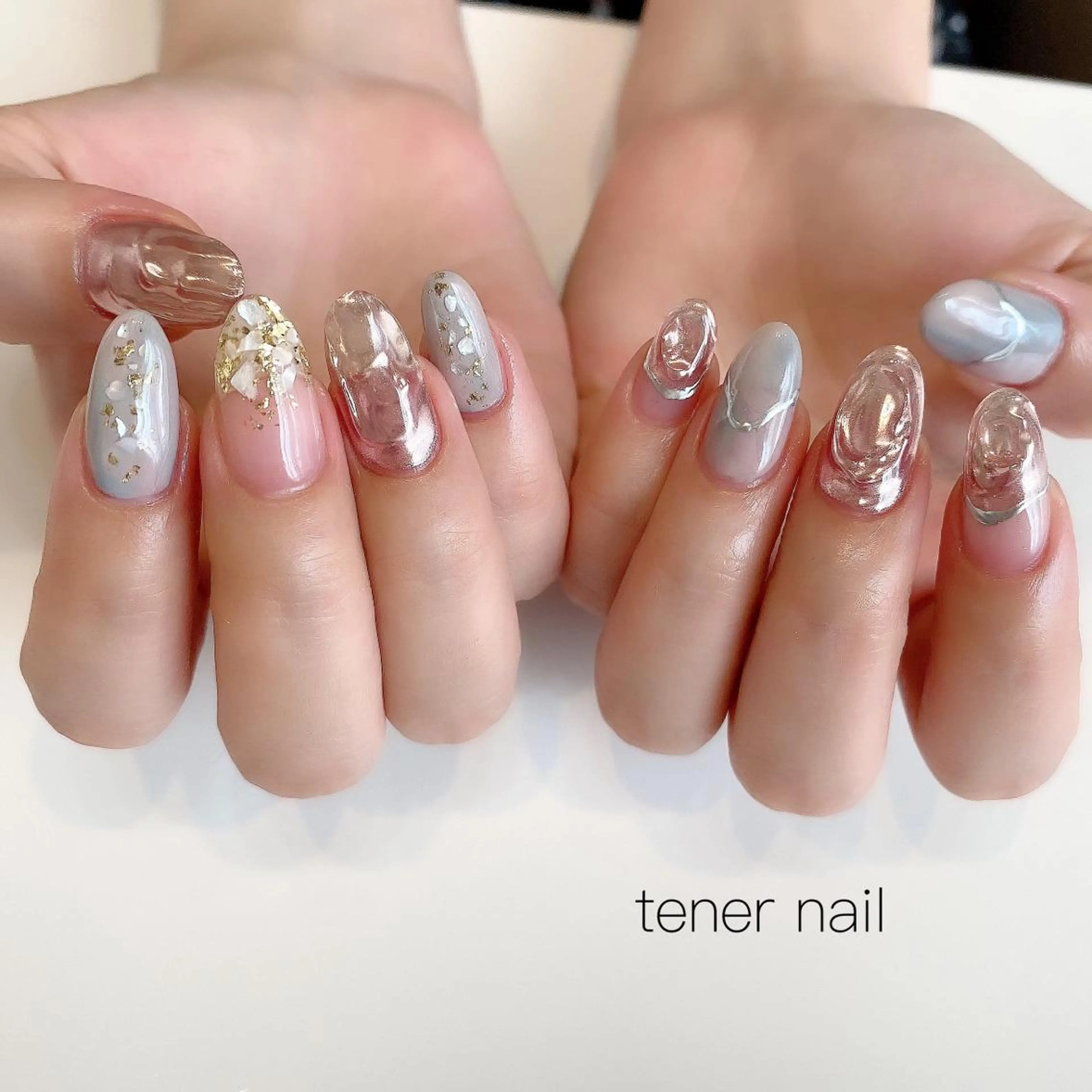 ネイル ニュアンスネイル テネルネイル tener nailのネイルデザイン