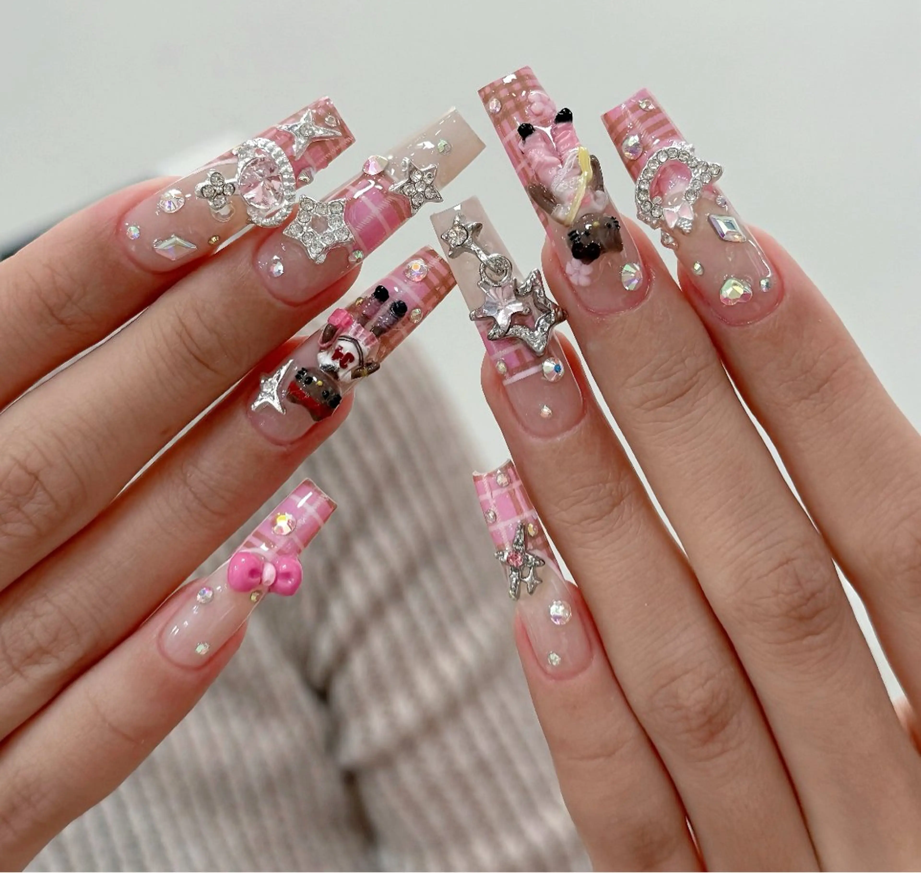 ネイル ハンドネイル ハンドケア sunnynail 小桃のネイルデザイン
