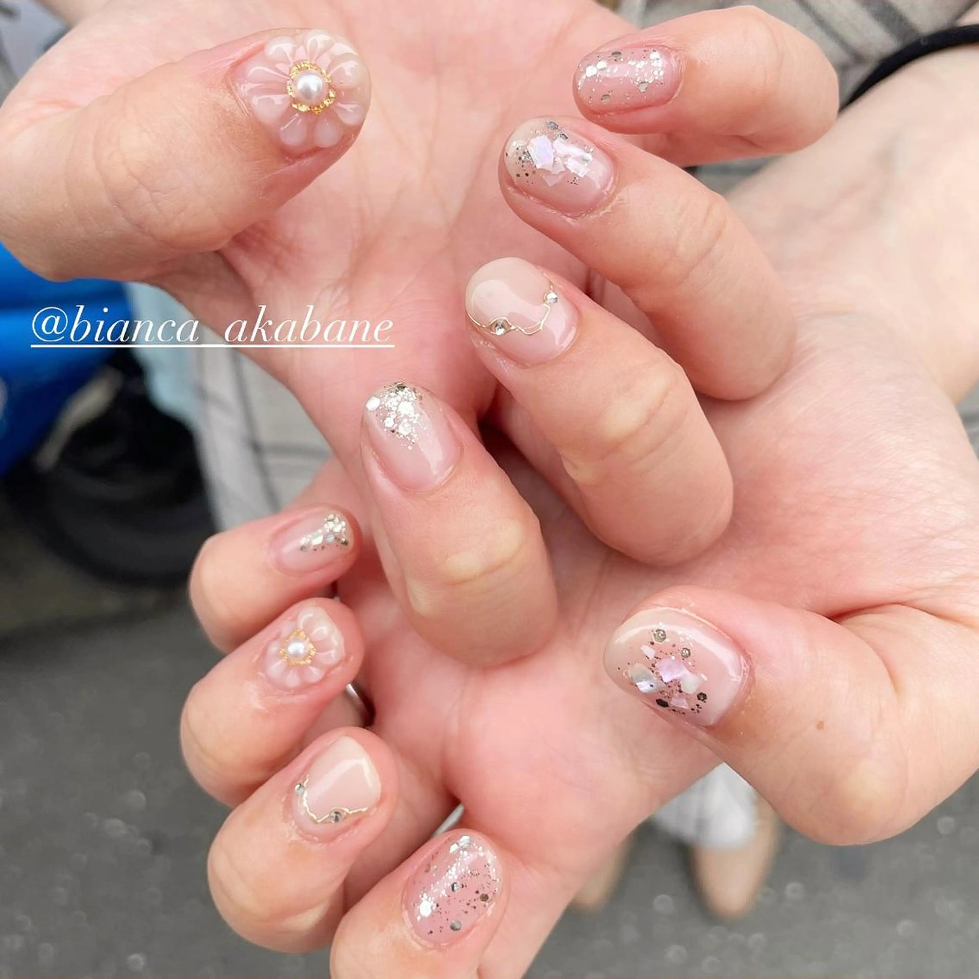 ネイル ハンドネイル Bianca赤羽 松元🥣🫧のネイルデザイン
