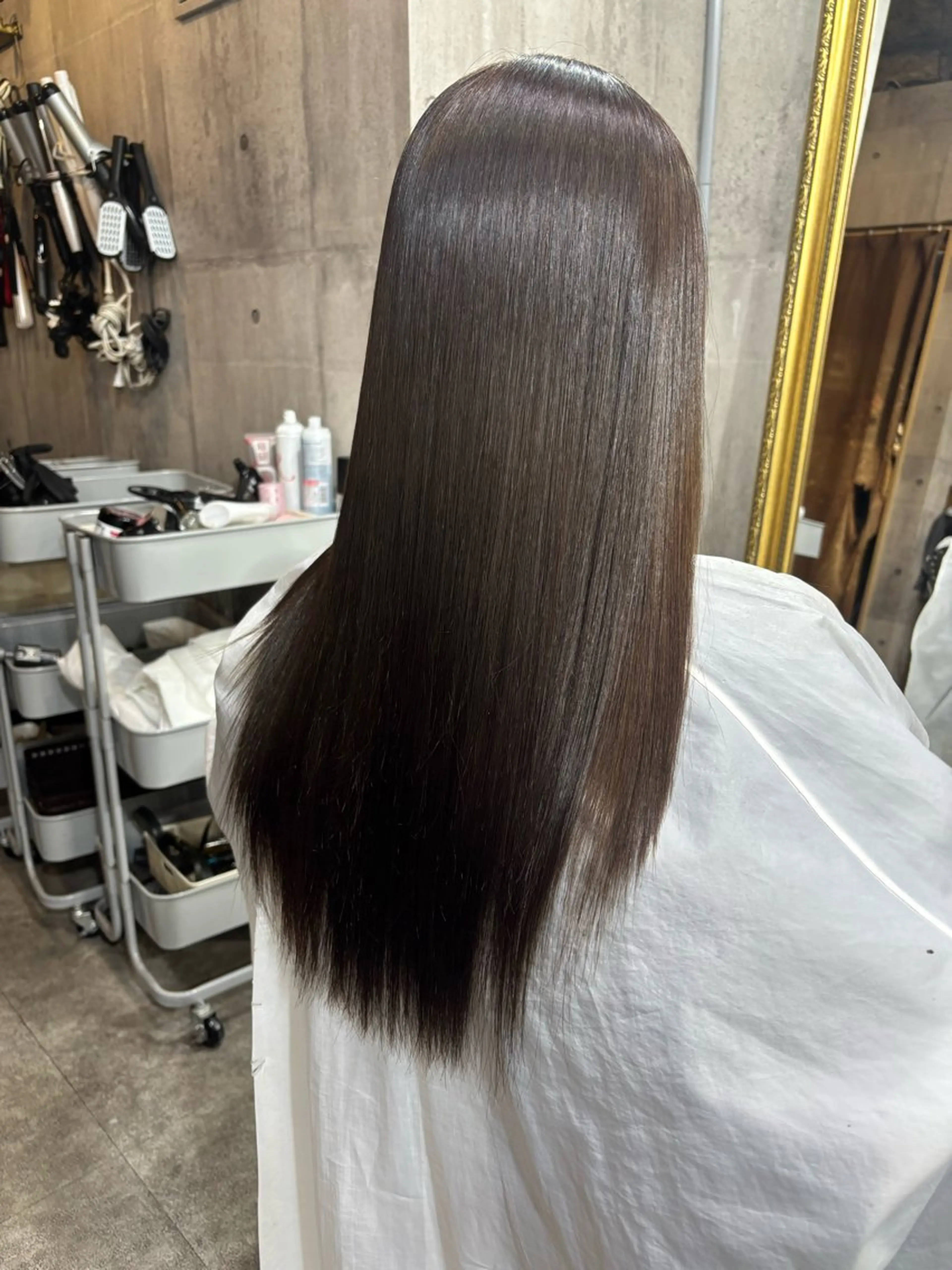 ロング トリートメント ヘアカラー 町田美容師 shionのヘアスタイル