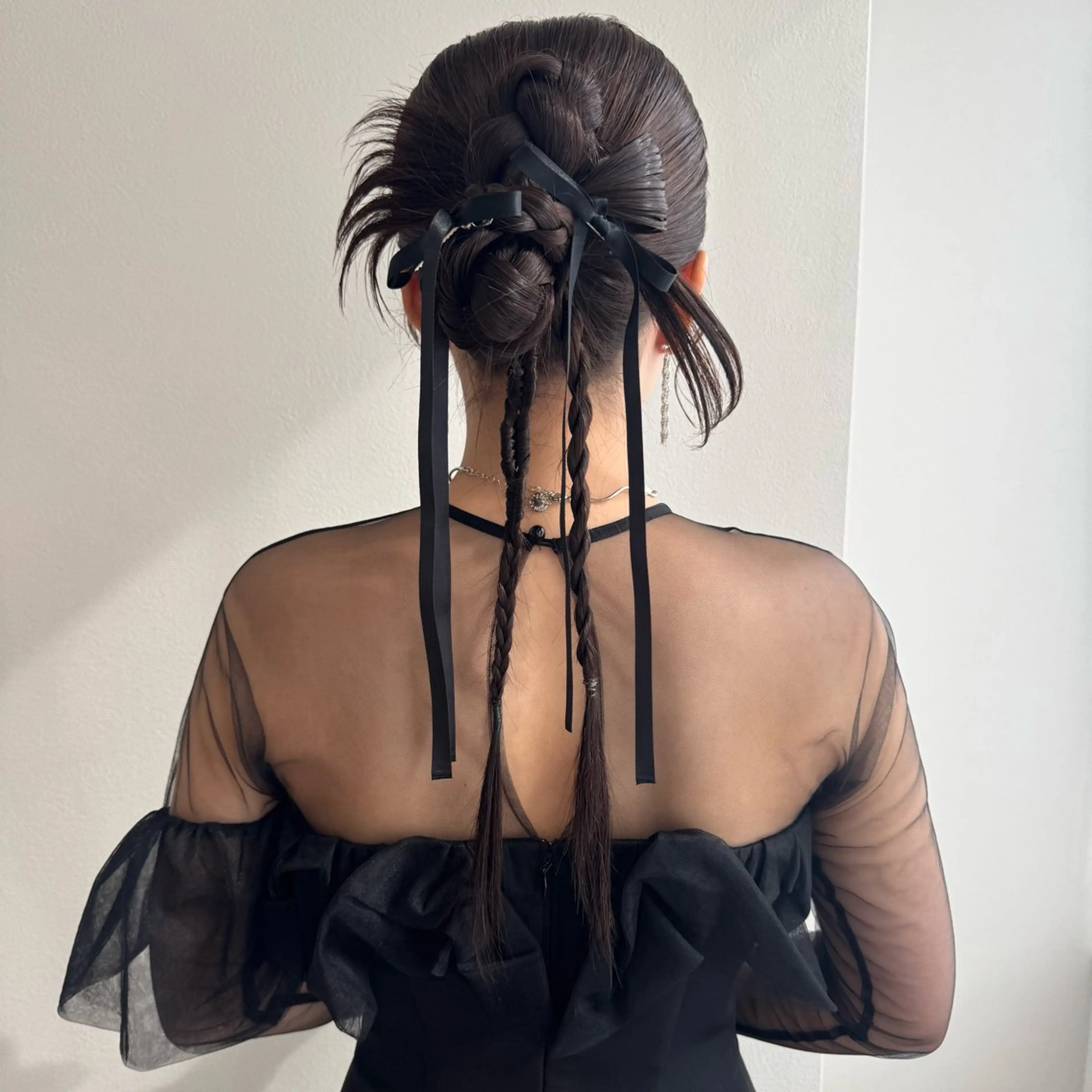 ロング ヘアアレンジ ヘアセット 透明感🍨レイヤー ヘアセット/miyuのヘアスタイル