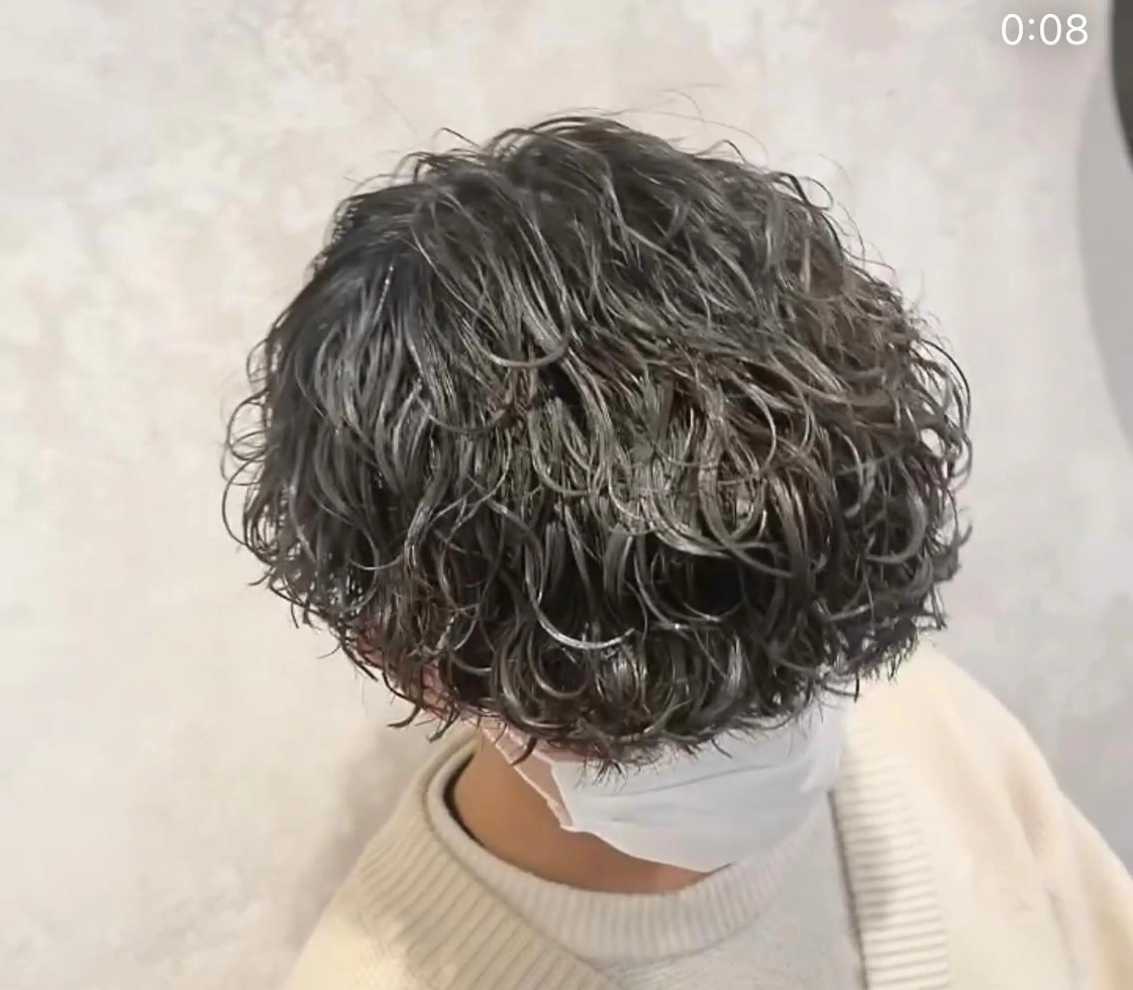 ショート パーマ メンズ カット パーマ Bar Ber  AFRO所属・本町No1カット集団 AFROのヘアスタイル