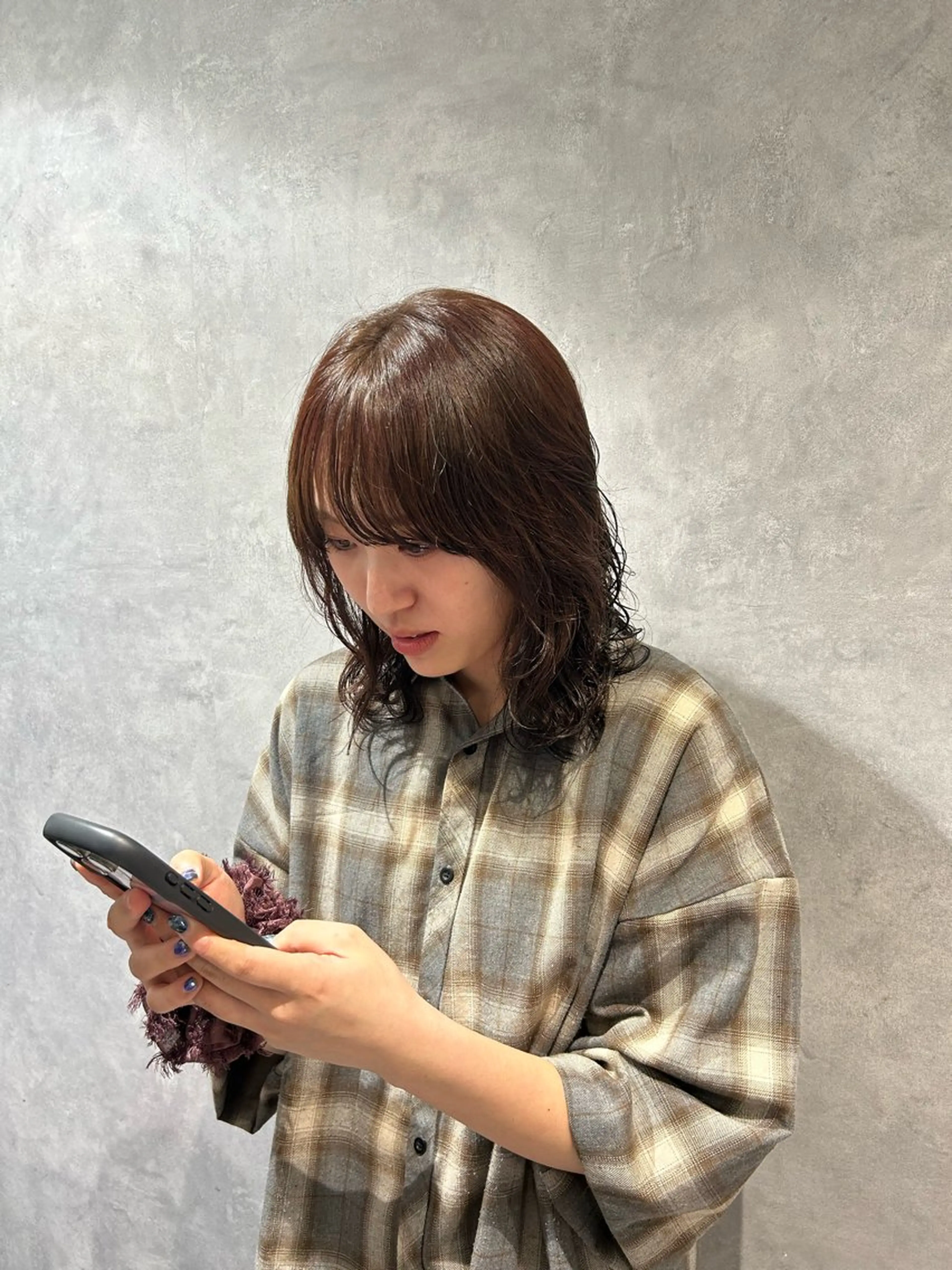 カラー ブラウンカラー モカブラウン ⭐️HEDI YUKI⭐️のヘアスタイル