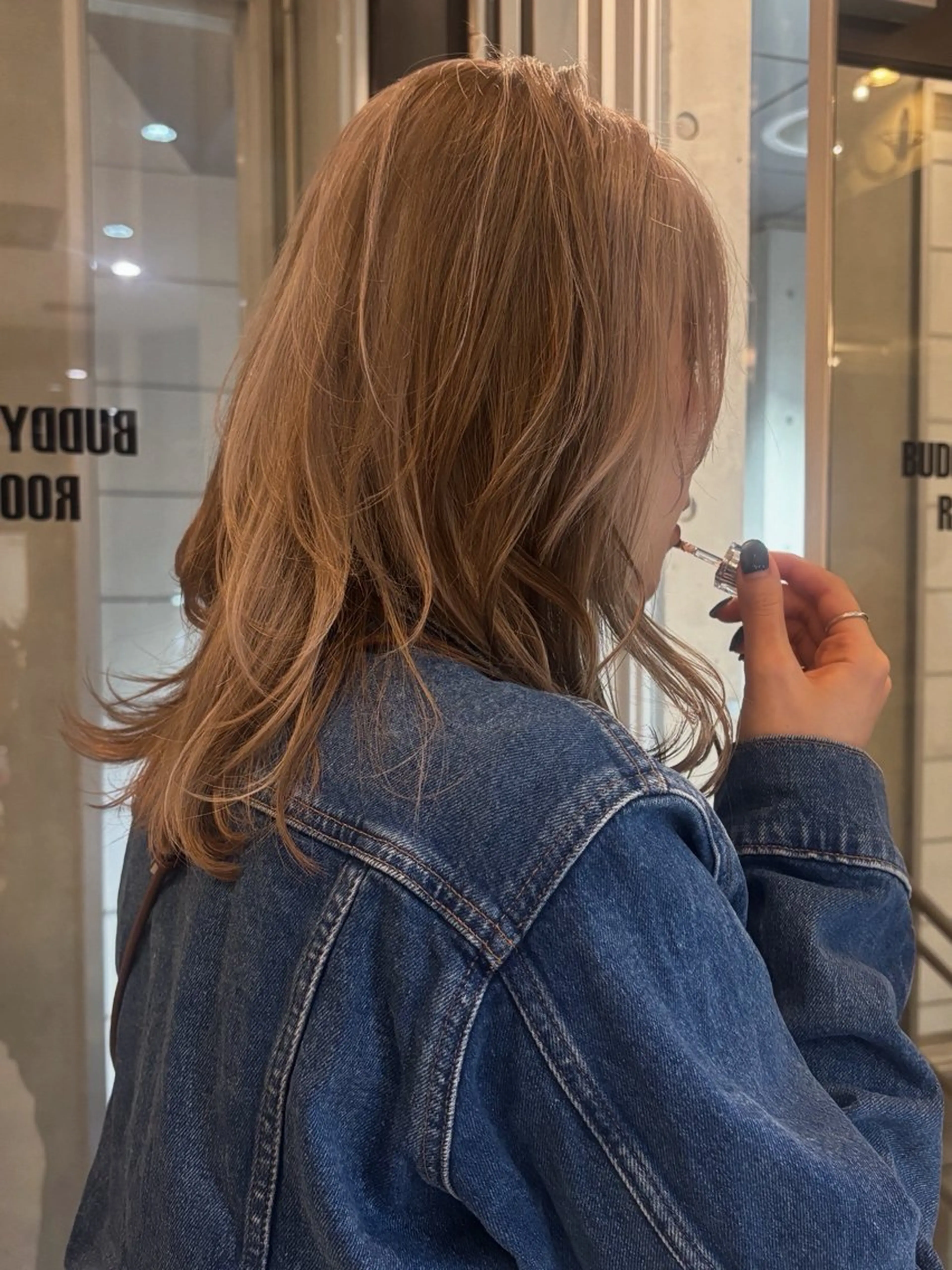 ミディアム ヘアカラー YUI/アイブロウ/ 透明感カラー✨のヘアスタイル