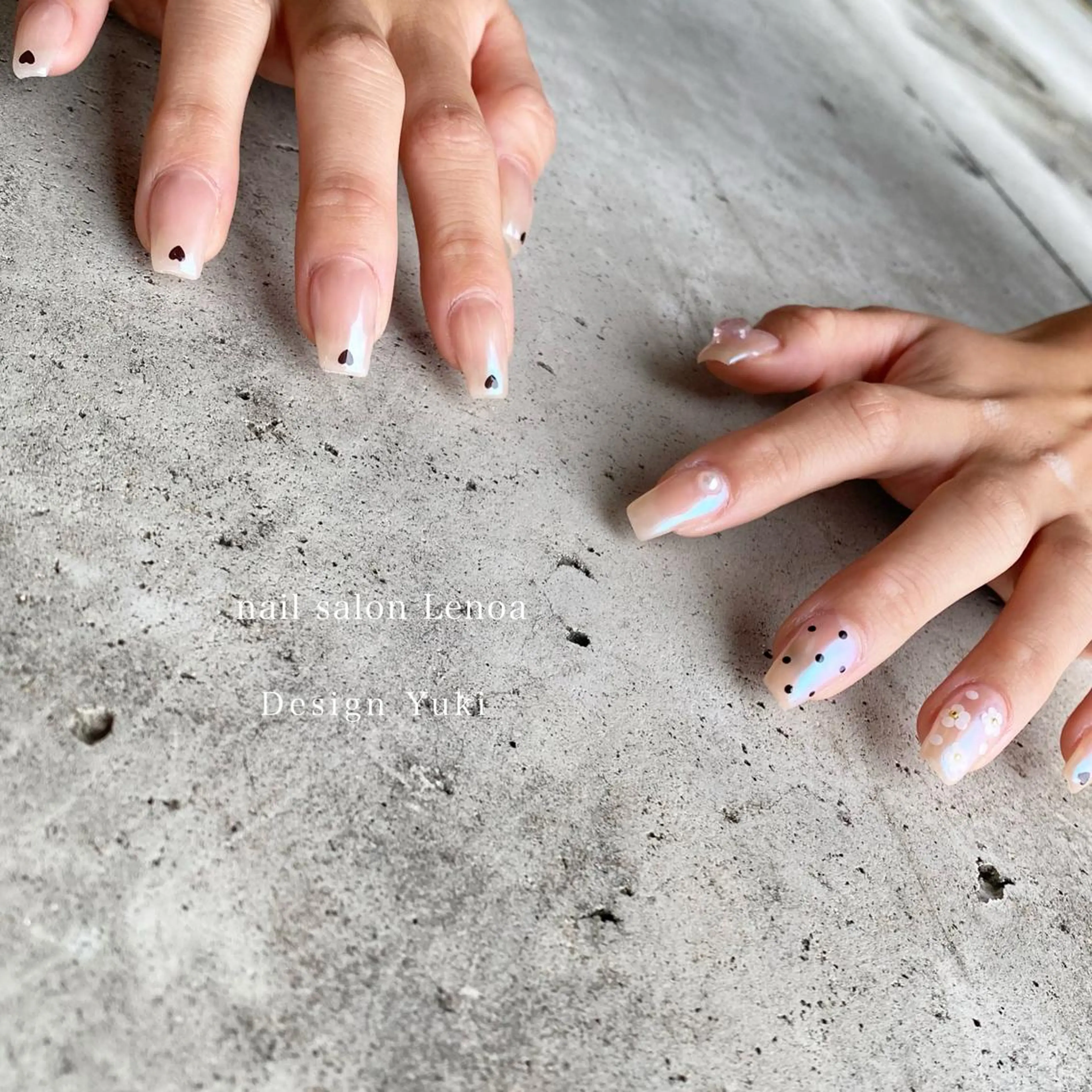 ネイル ハンドネイル Lenoa Yukiのネイルデザイン