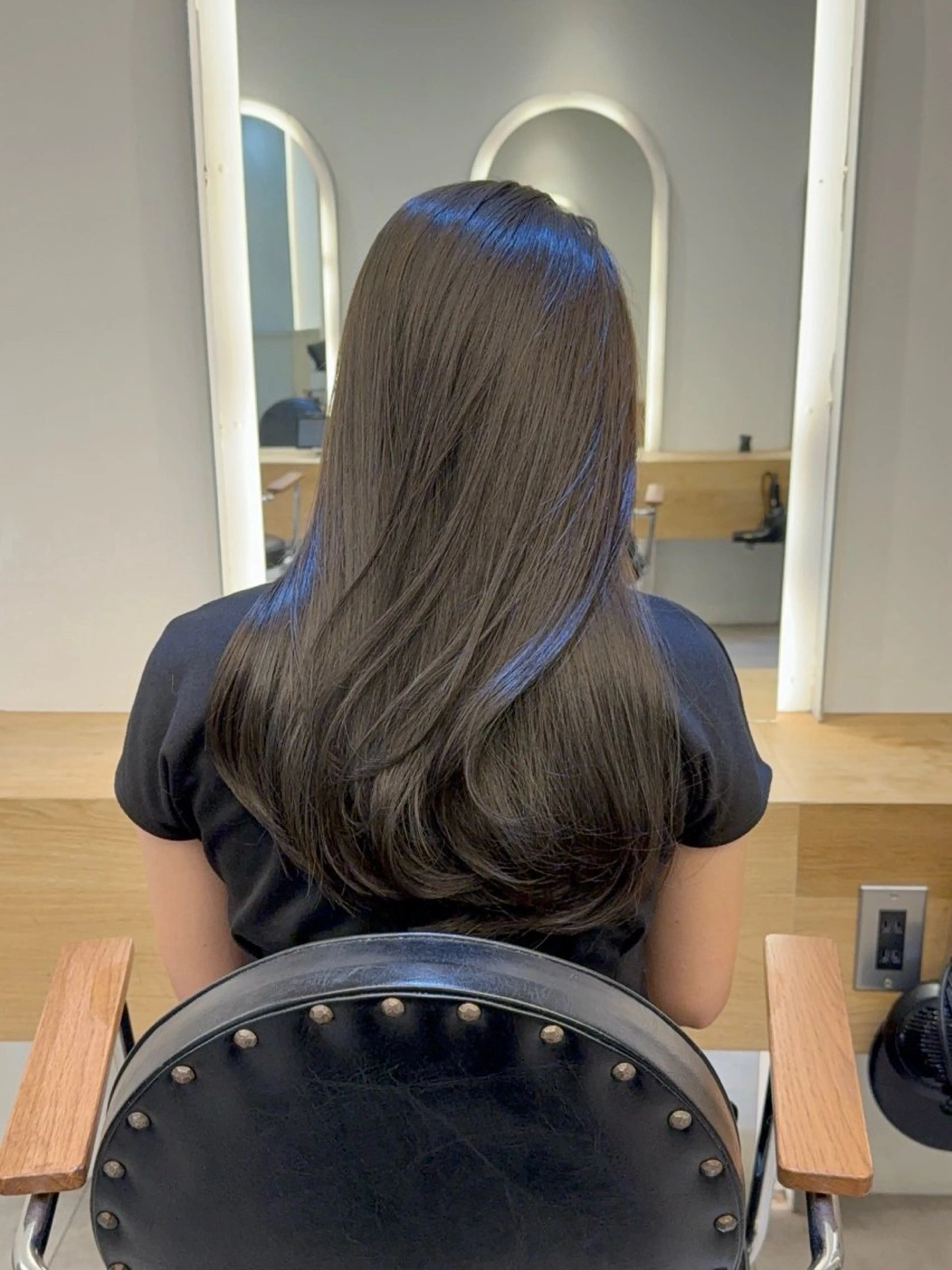 ロング カット ヘアカラー トリートメント 透明感カラー/ SHIZURIのヘアスタイル