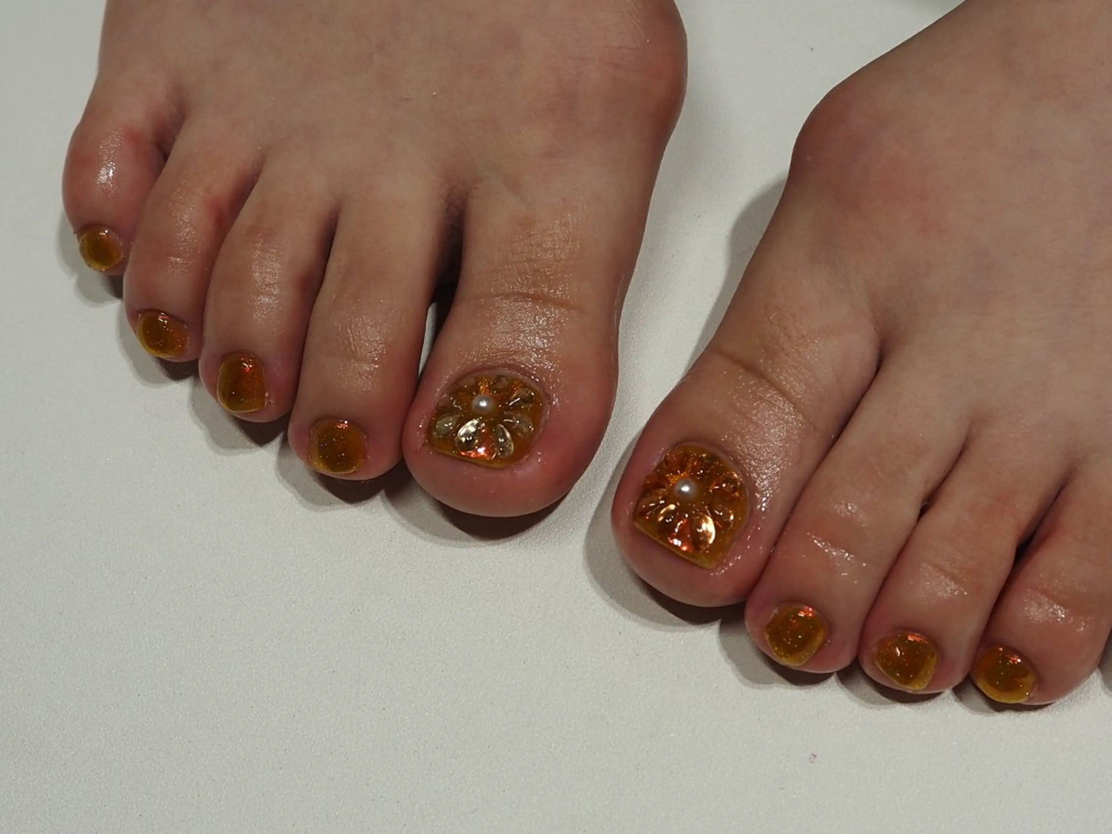 ❣️【新規限定オフ込み】親指2本アート+ワンカラーの写真