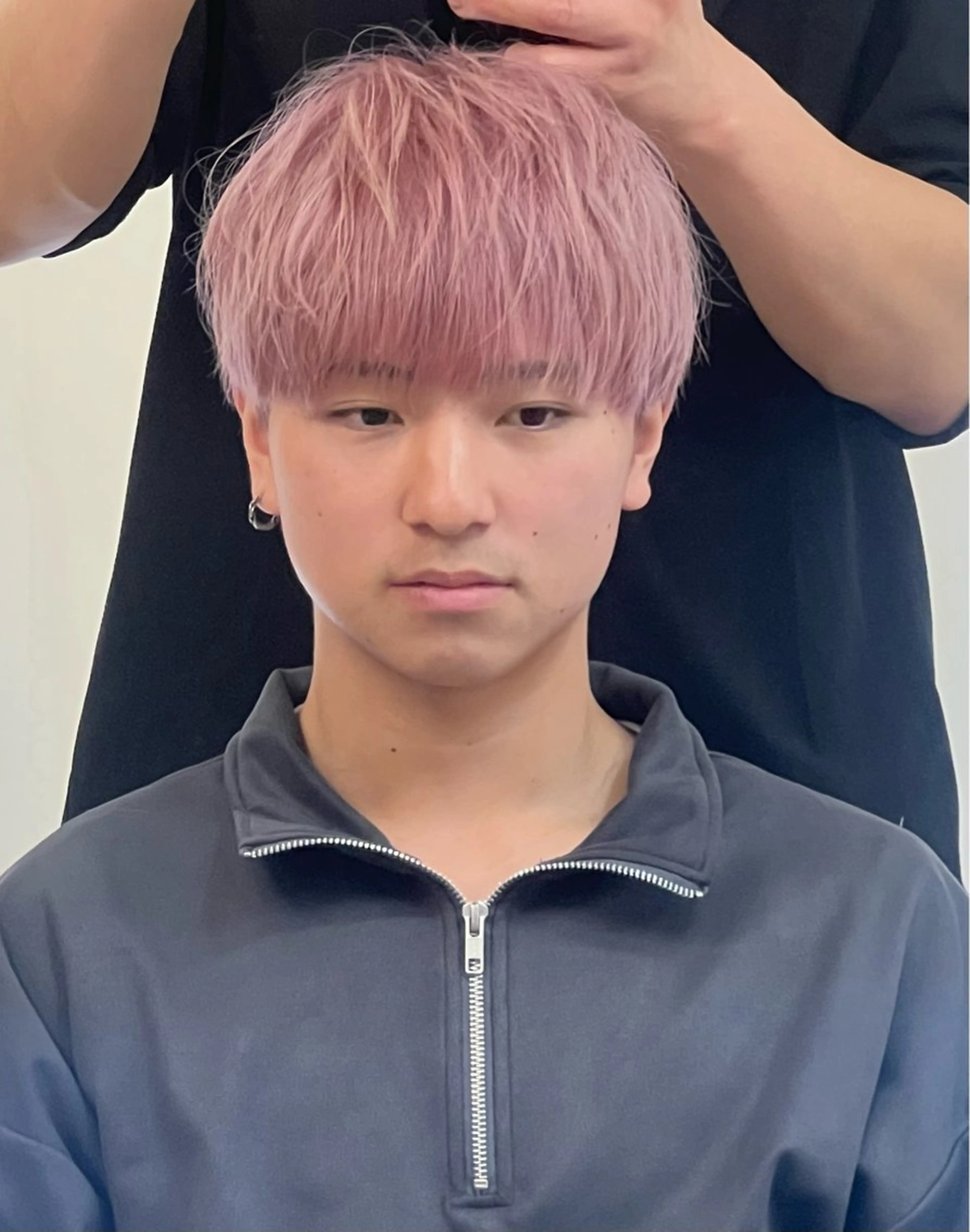 ショート カラー メンズ KEN 🌟のヘアスタイル