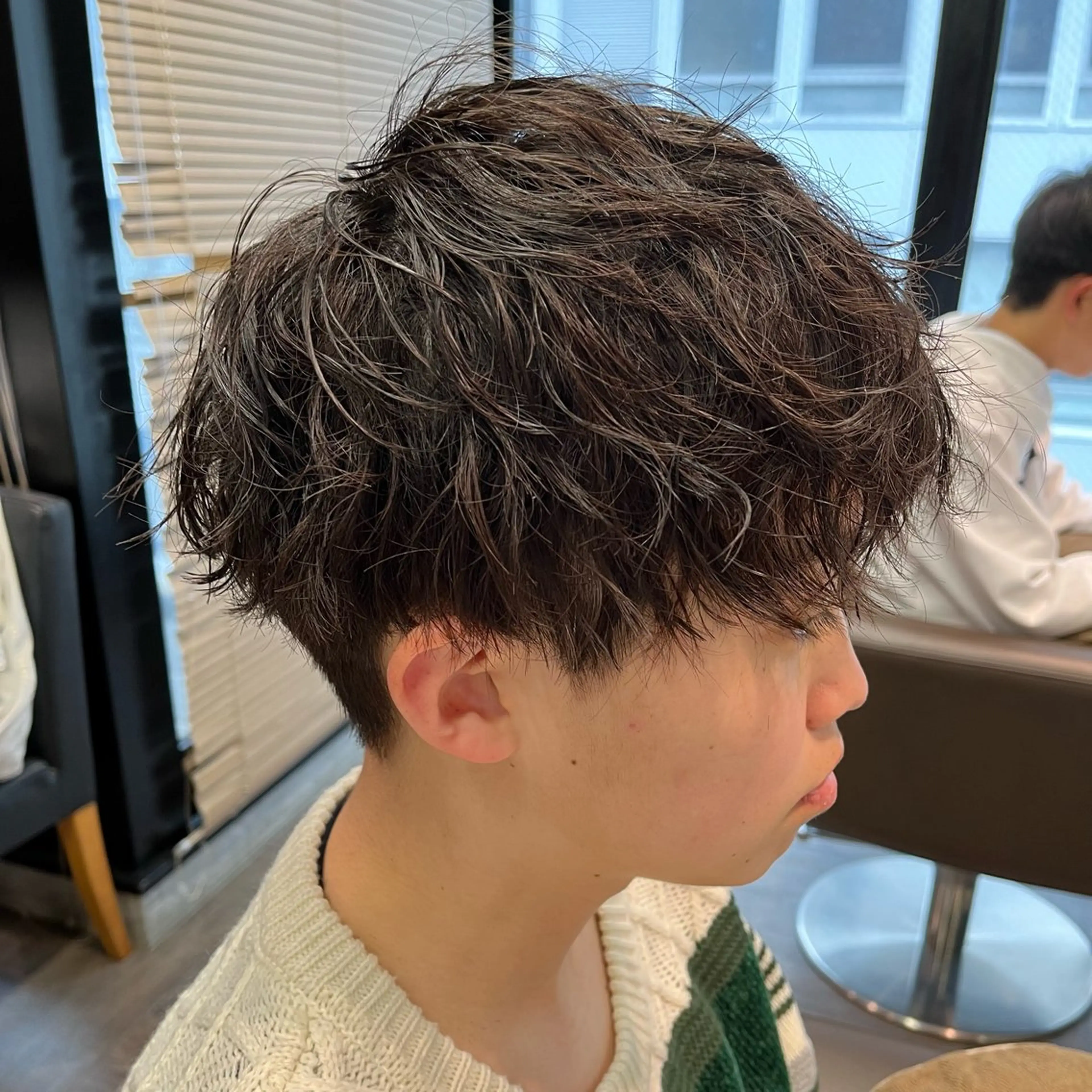 メンズ メンズカット パーマ飯野友喜のヘアスタイル