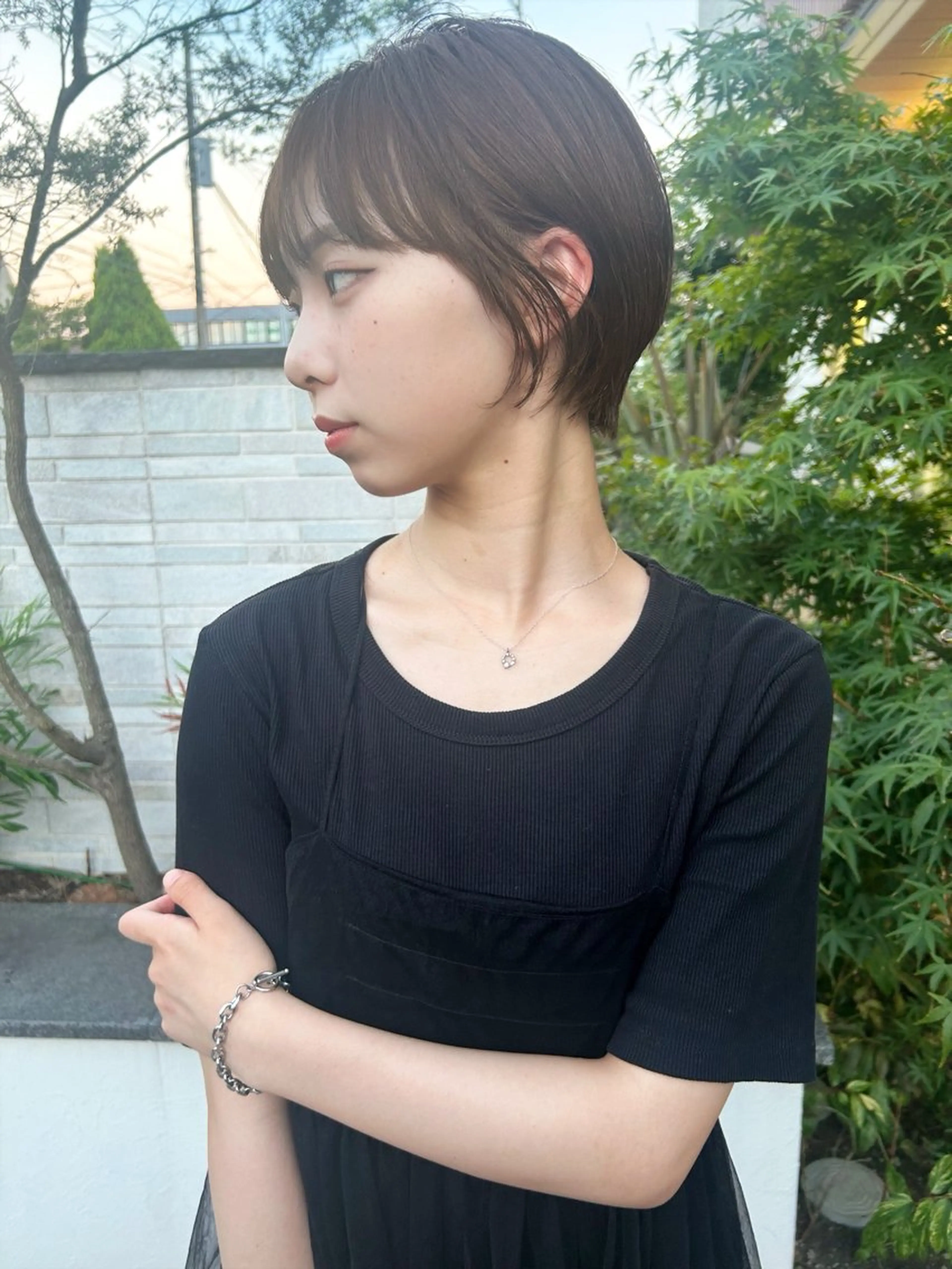 ショート 💛🤍U too e’s 鎌倉🧸のヘアスタイル