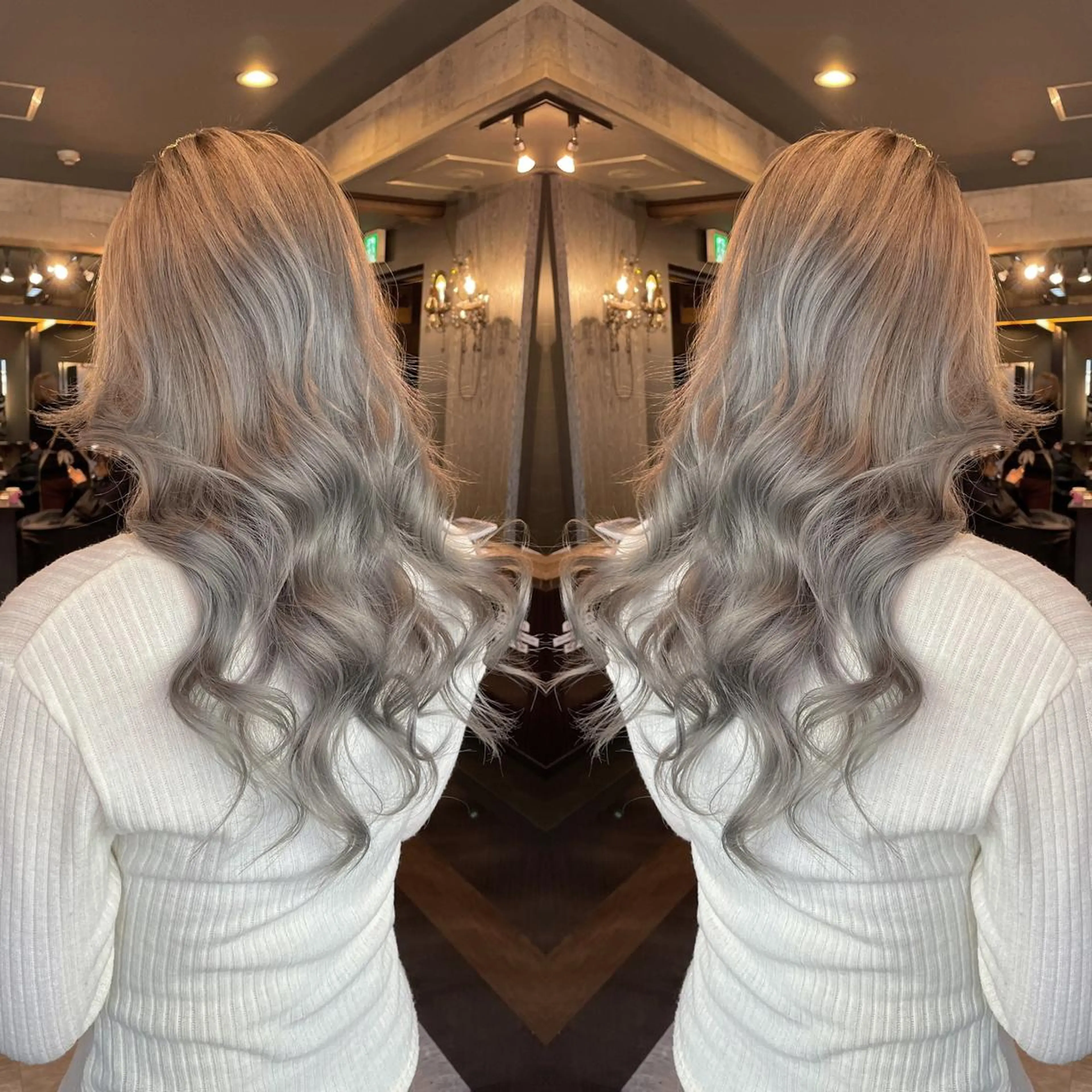 ロング カラー KIRA✩.*˚小川 仁美のヘアスタイル