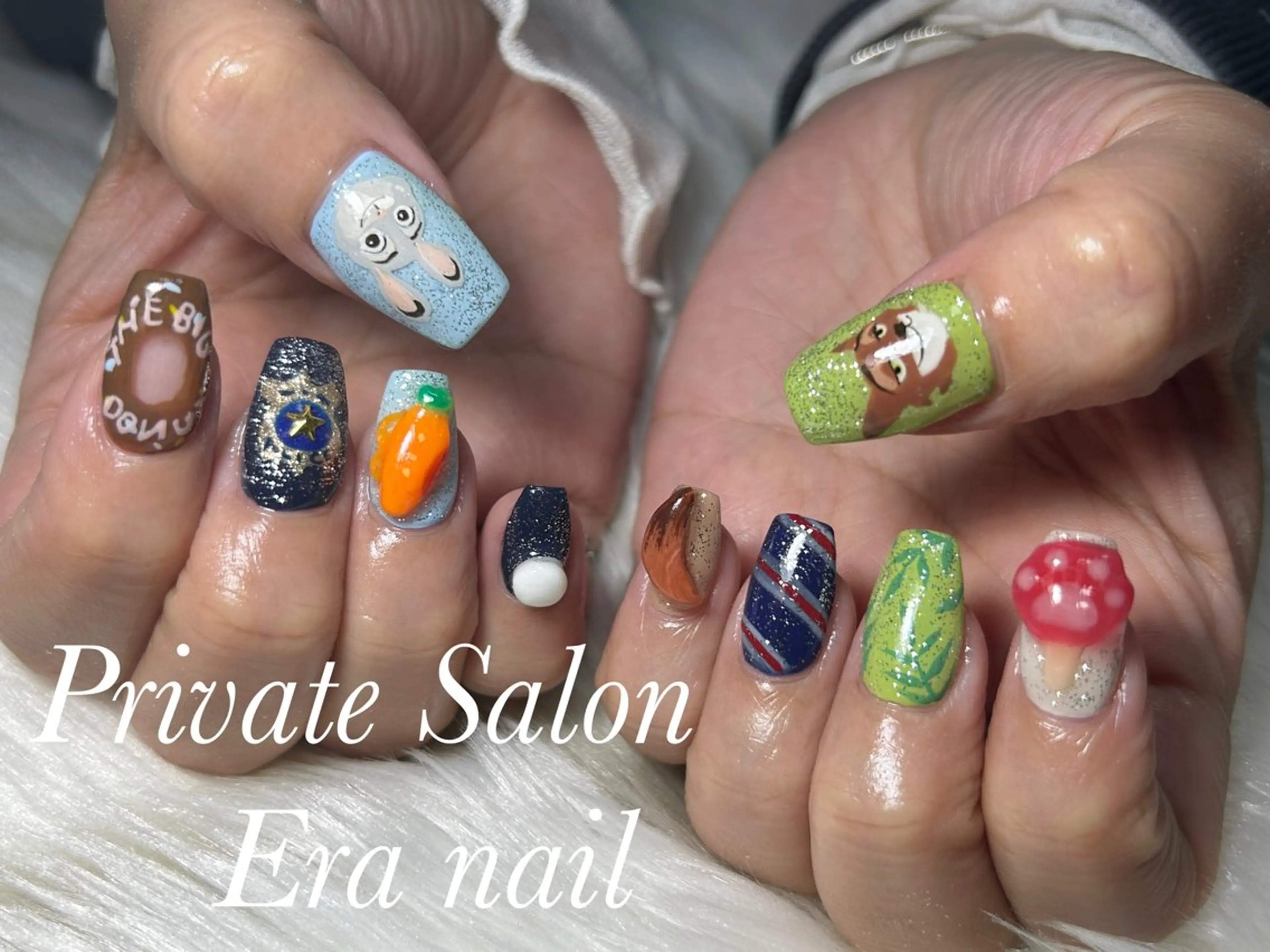 ネイル 持ち込み ハンドネイル Era nailのネイルデザイン