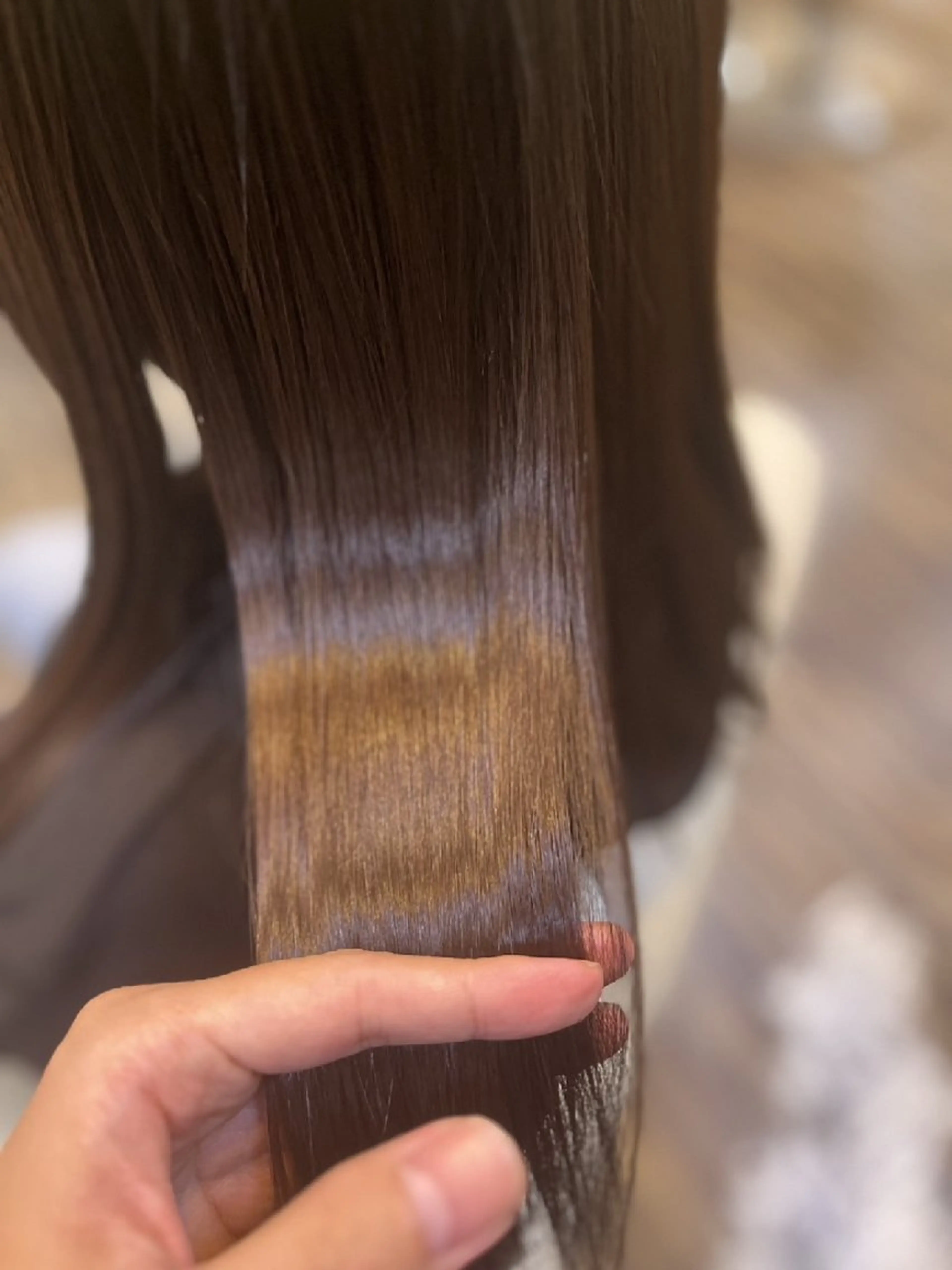 セミロング トリートメント ナオ ヤのヘアスタイル