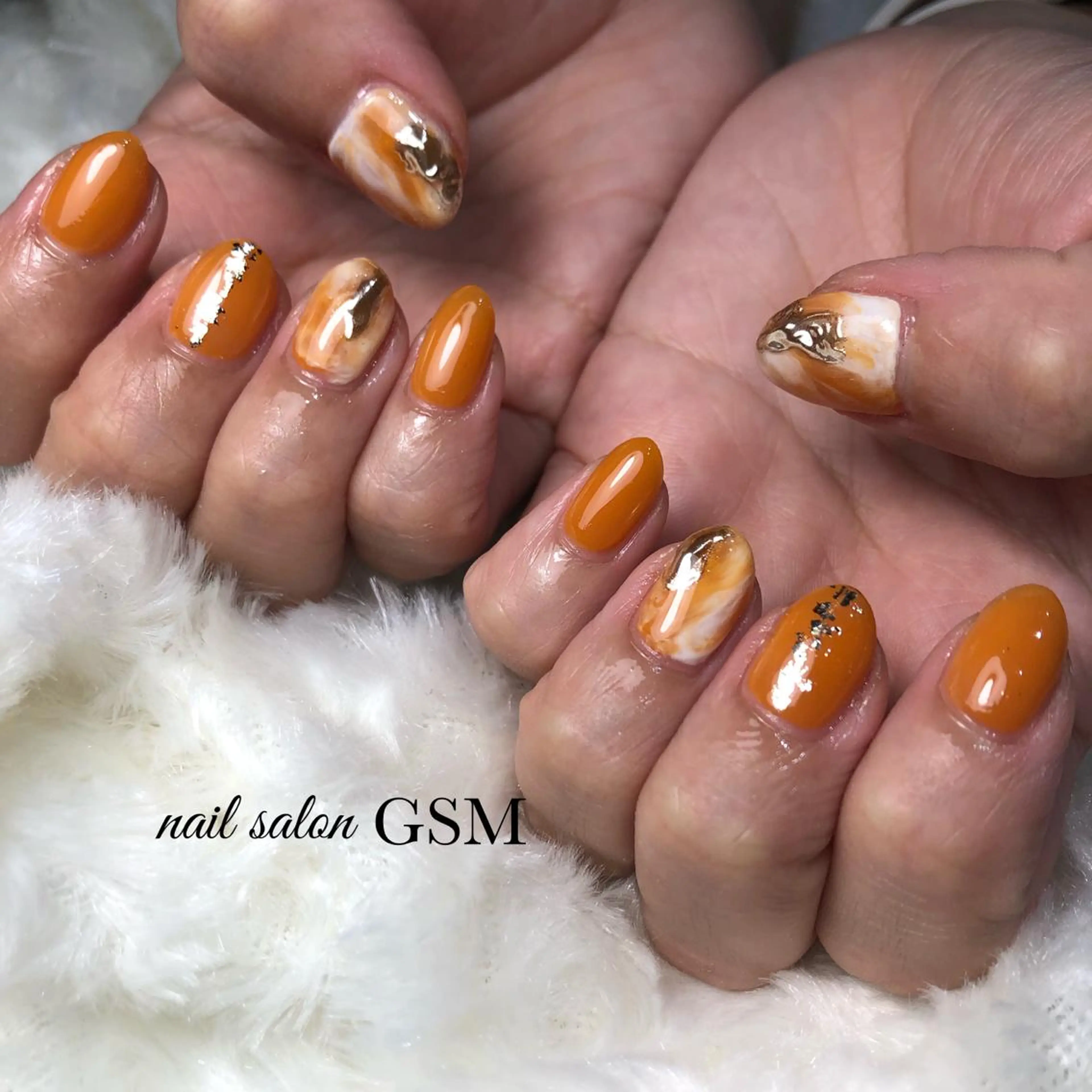 ネイル ゴージャス ハンドネイル nail salon GSMのネイルデザイン