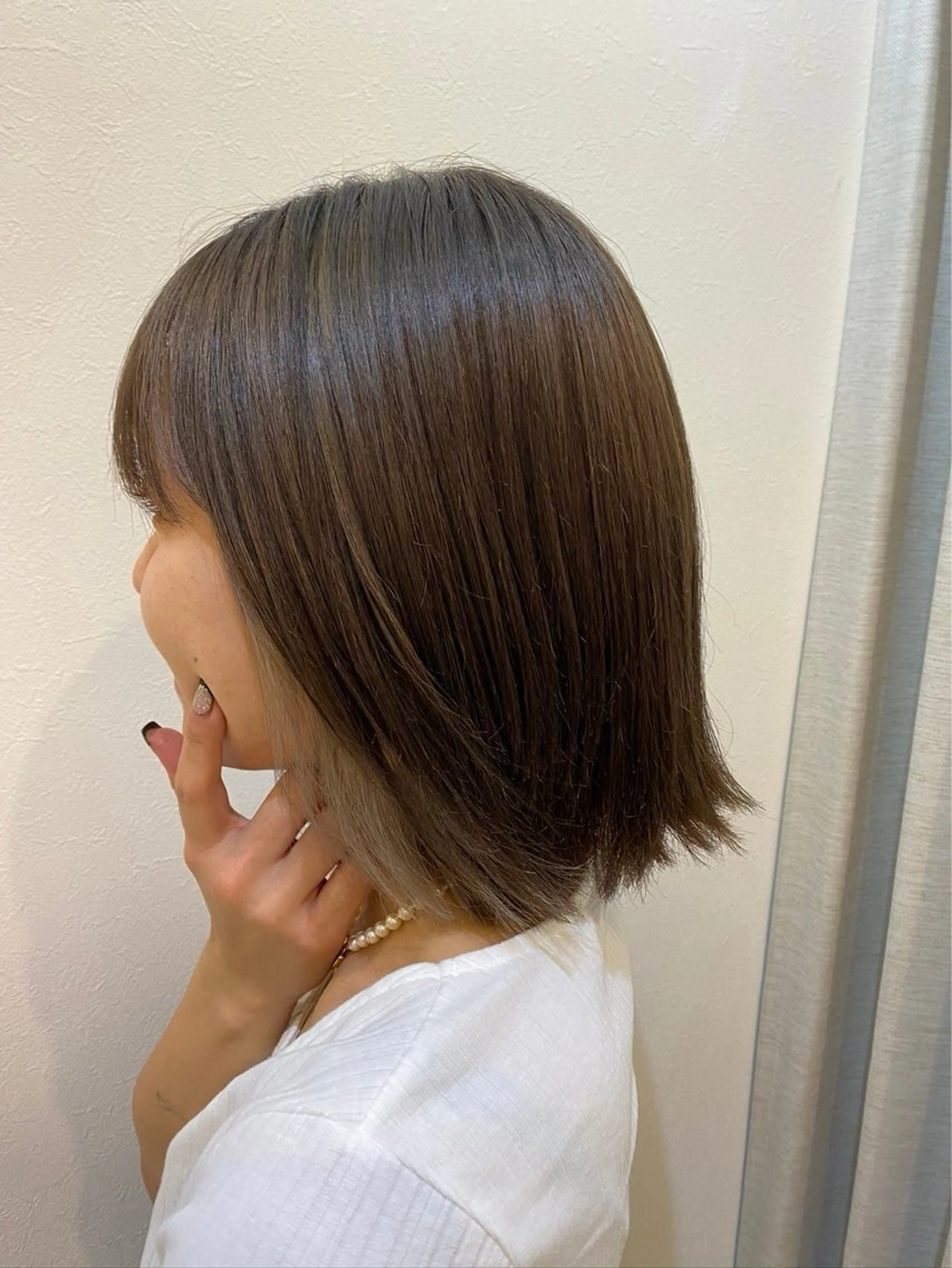 ショート トリートメント 白石 心愛のヘアスタイル