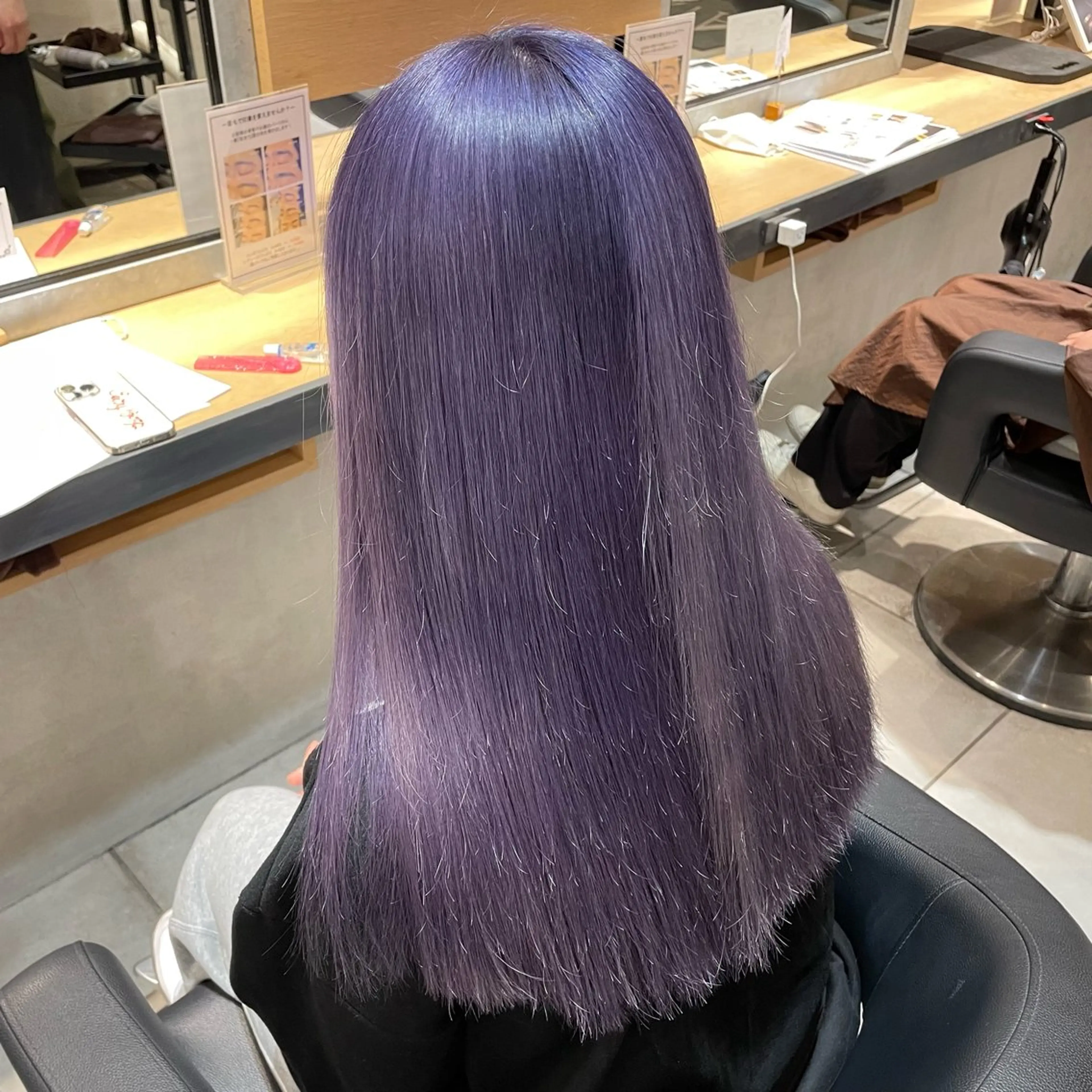 ロング 小林 妃那のヘアスタイル