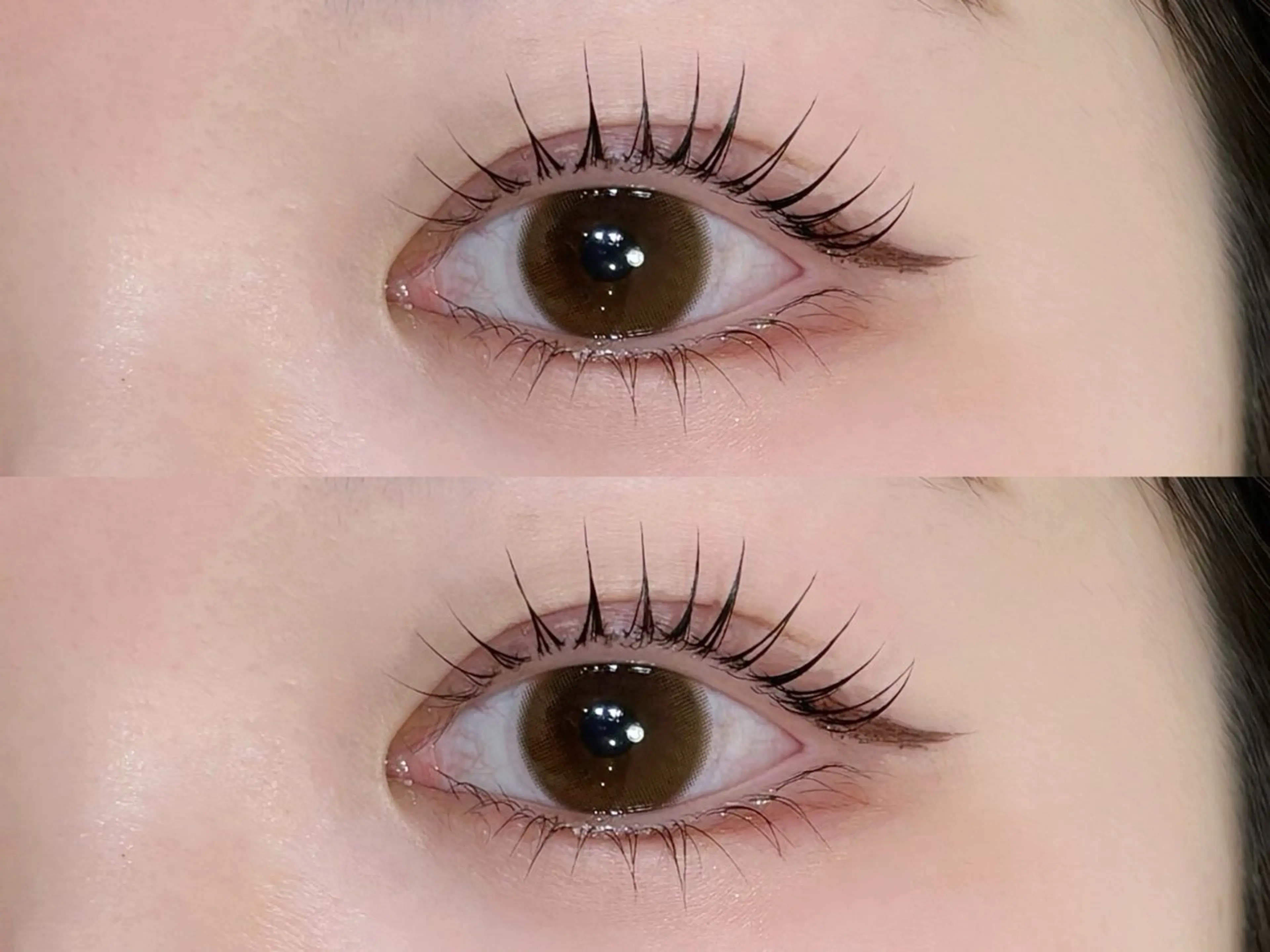 【平日限定🤍】まつ毛パーマ上×アイブロウスタイリング(毛量調整間引きあり)👀(当店再来+¥500)の写真