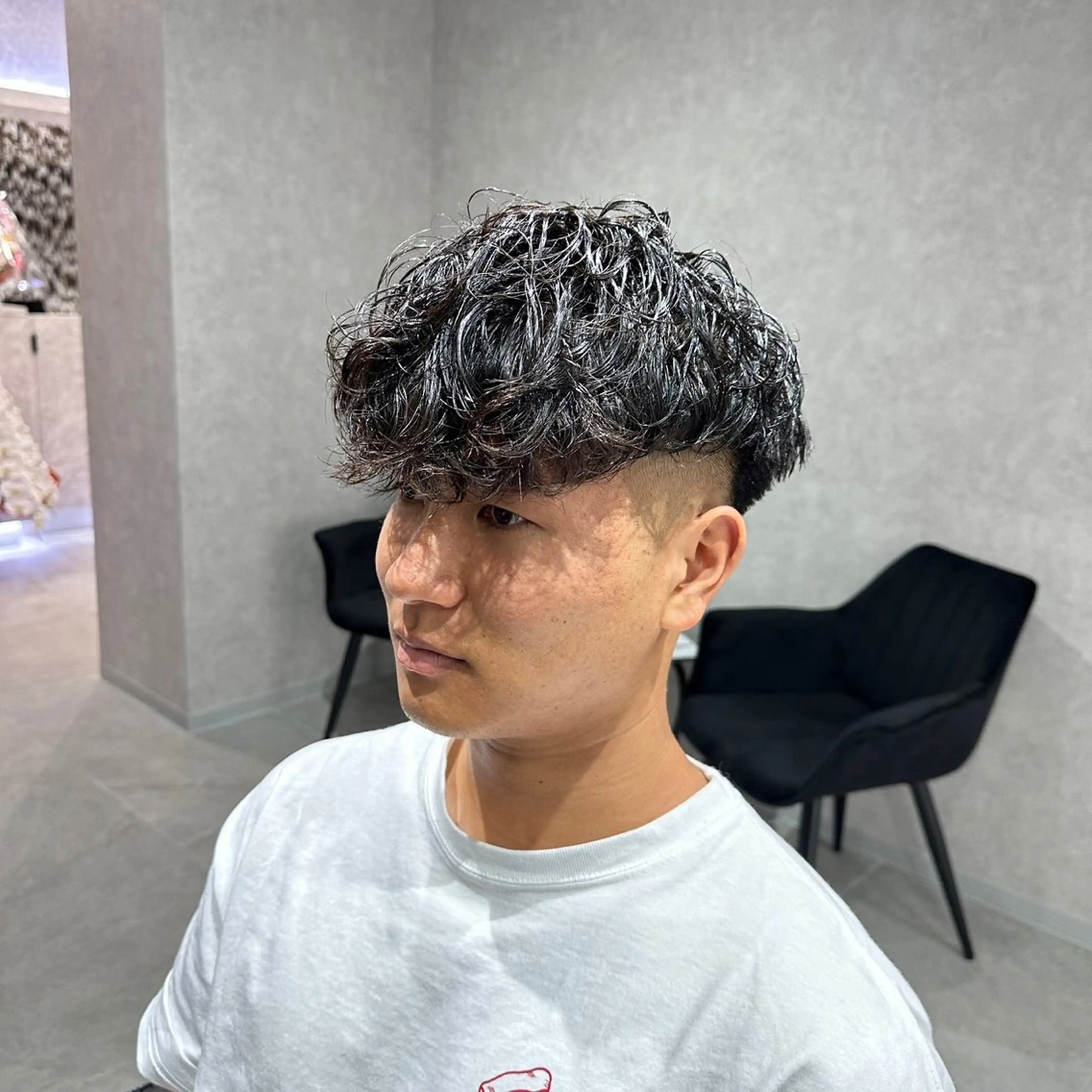 ショート パーマ メンズ エースヘアー KENTAのヘアスタイル