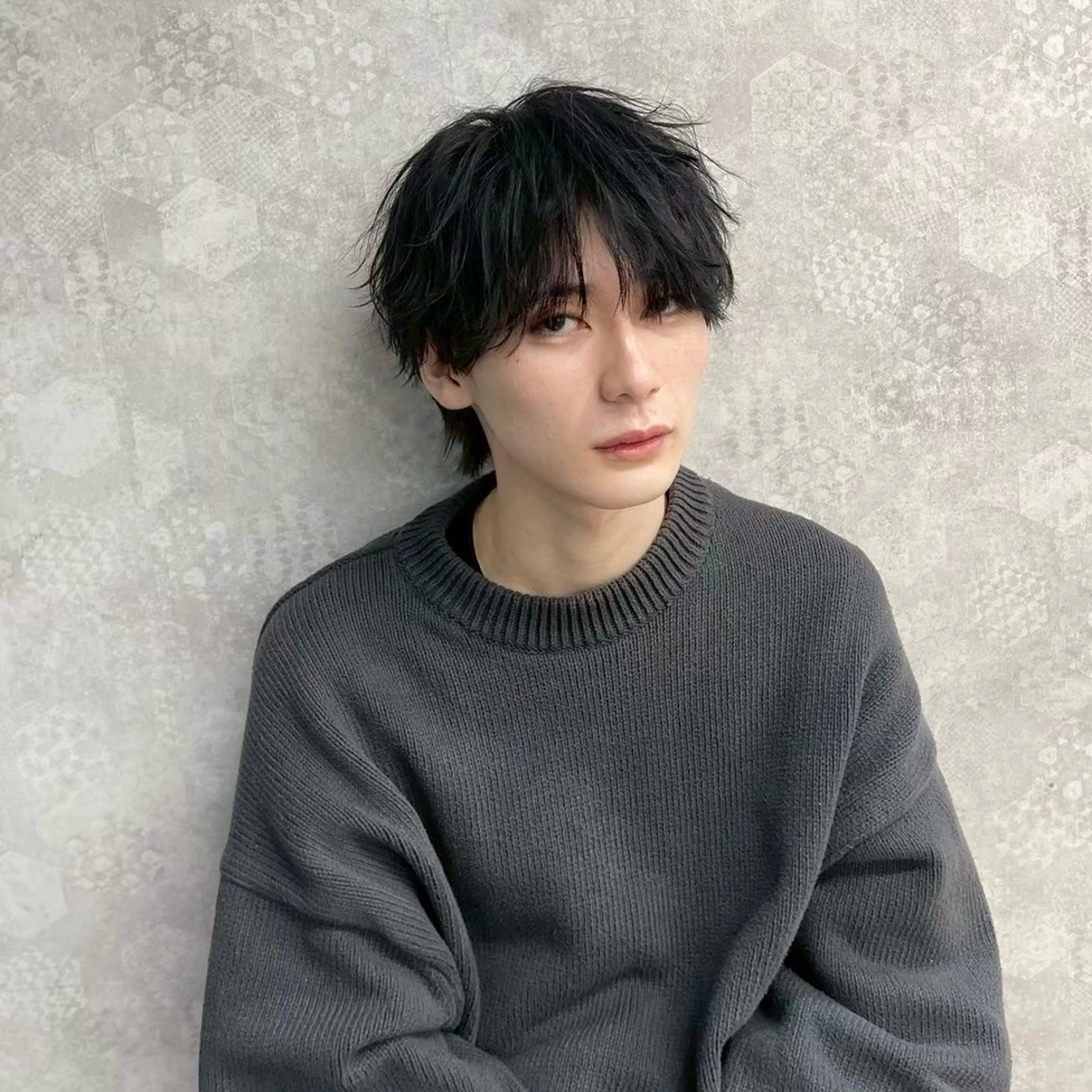 【ミニモ限定】メンズカット+艶髪カラー(白髪染め可)の写真