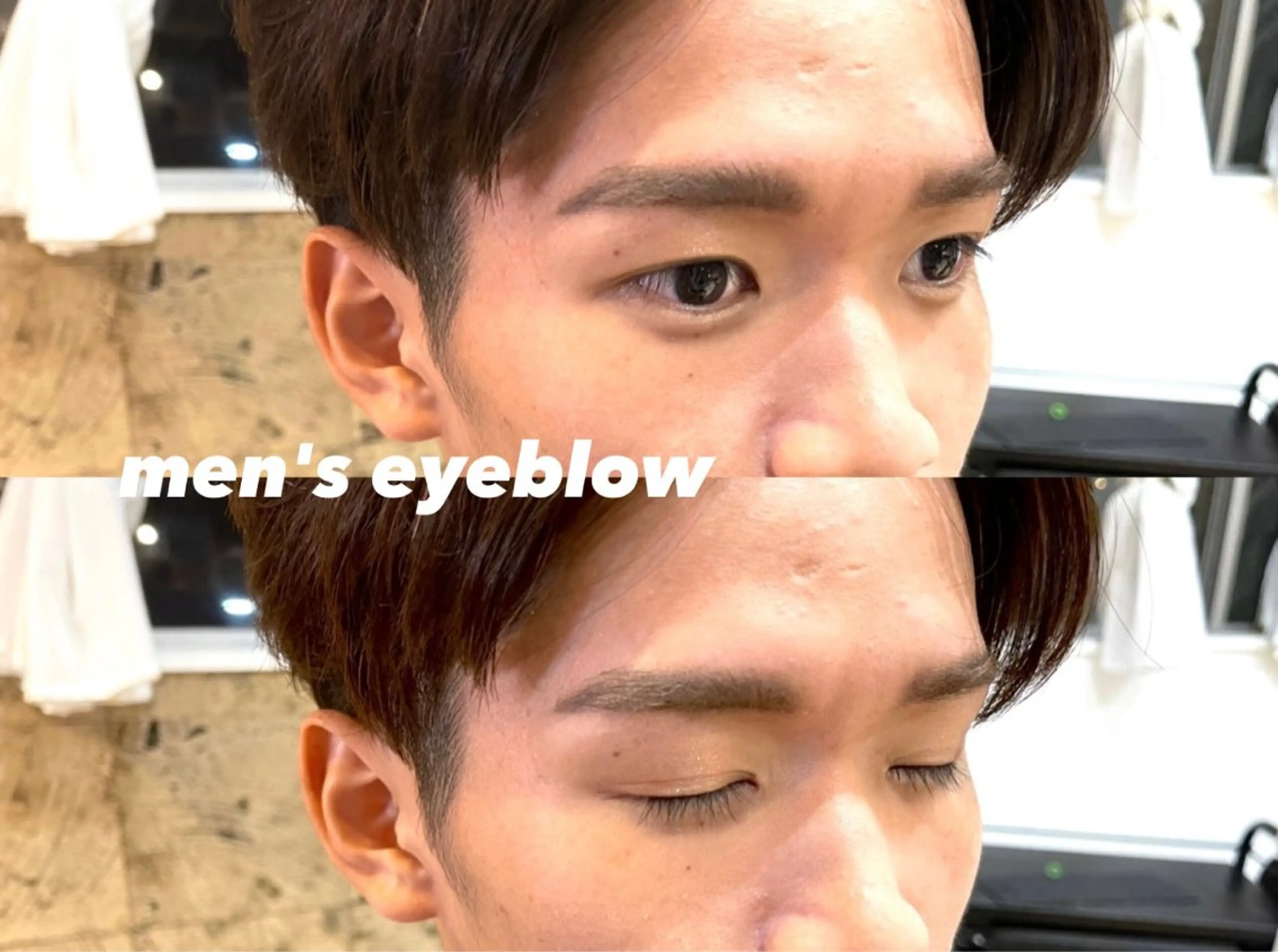 NEW!【美眉アイブロウWAX】メンズアイブロウデザイン👨🩵の写真