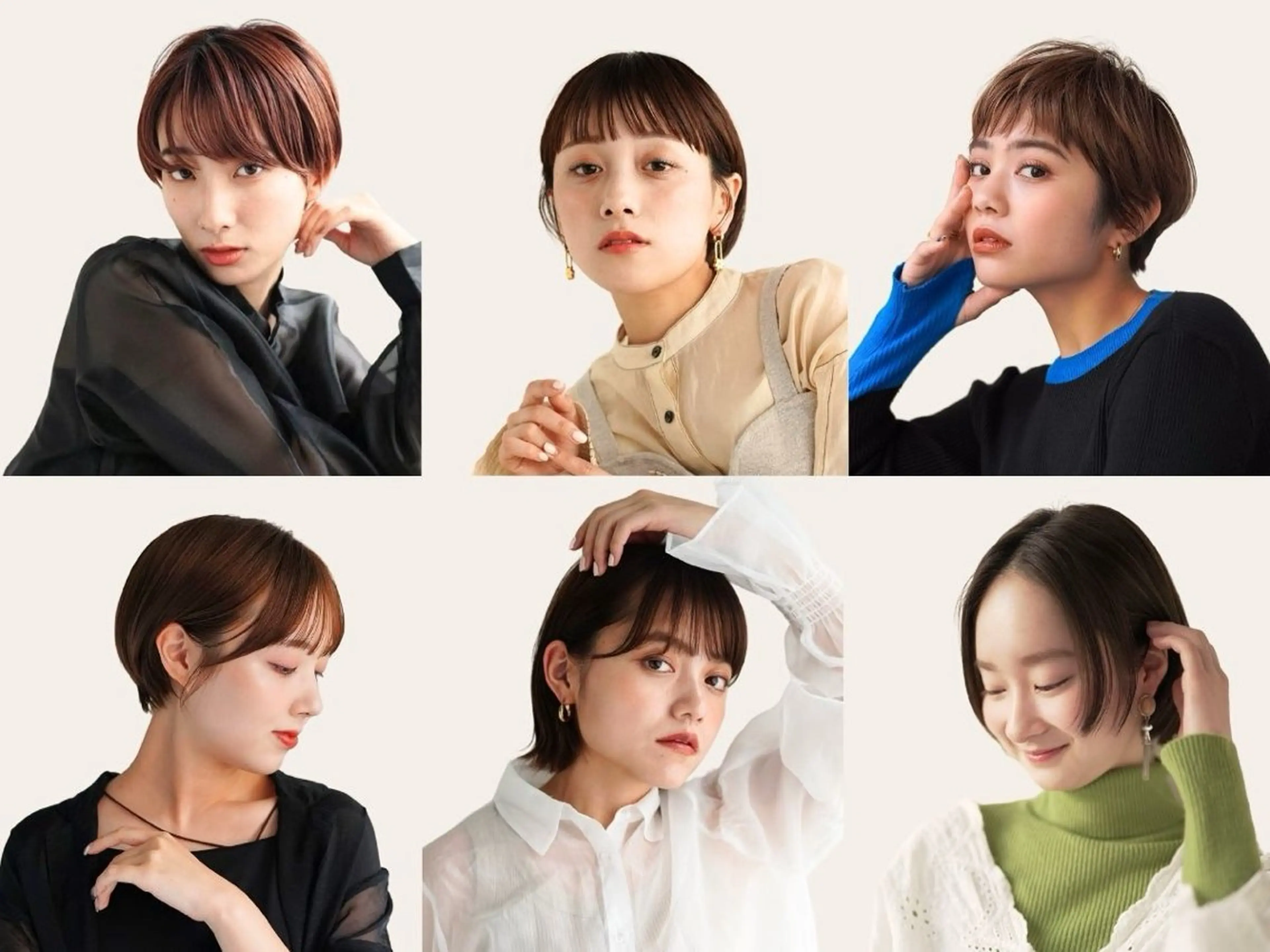 ショート カット ヘアカラー ボブ/ぱつっとボブ/ 谷口 海星のヘアスタイル