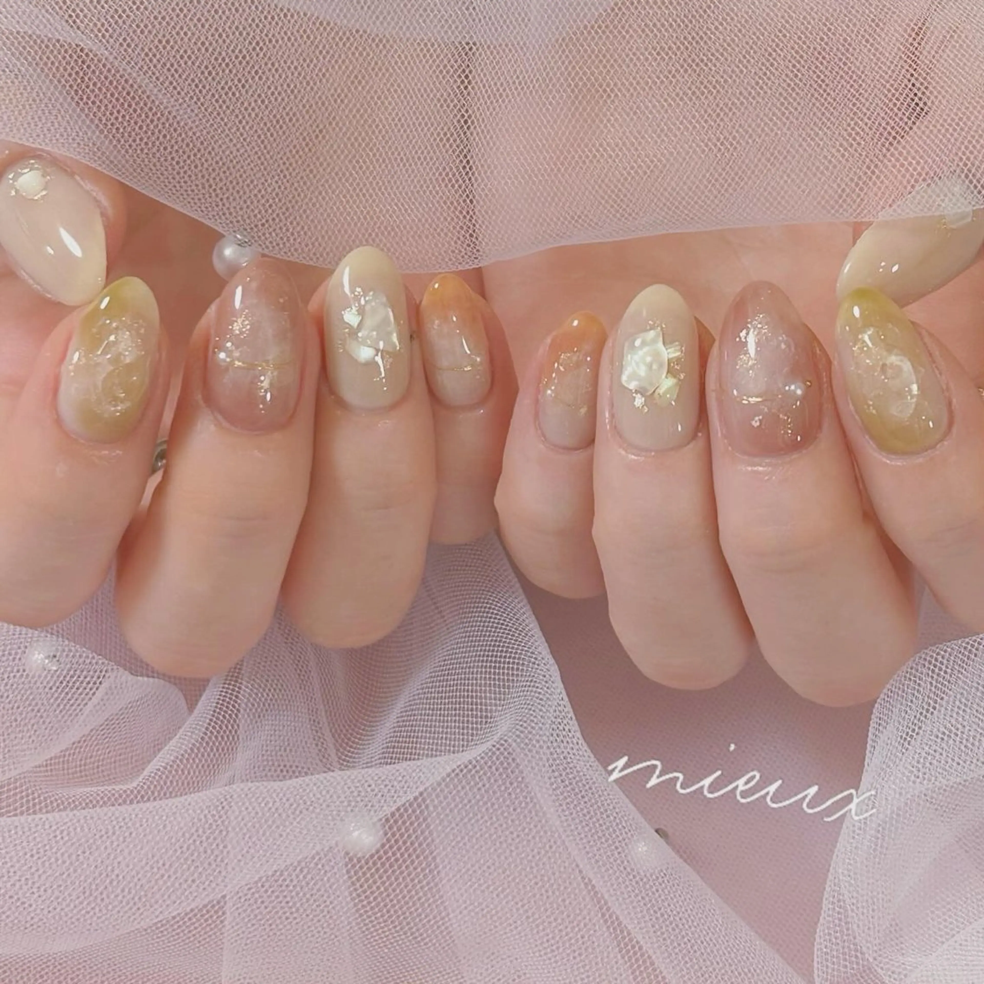 ネイル ハンドネイル nailsalon mieuxのネイルデザイン