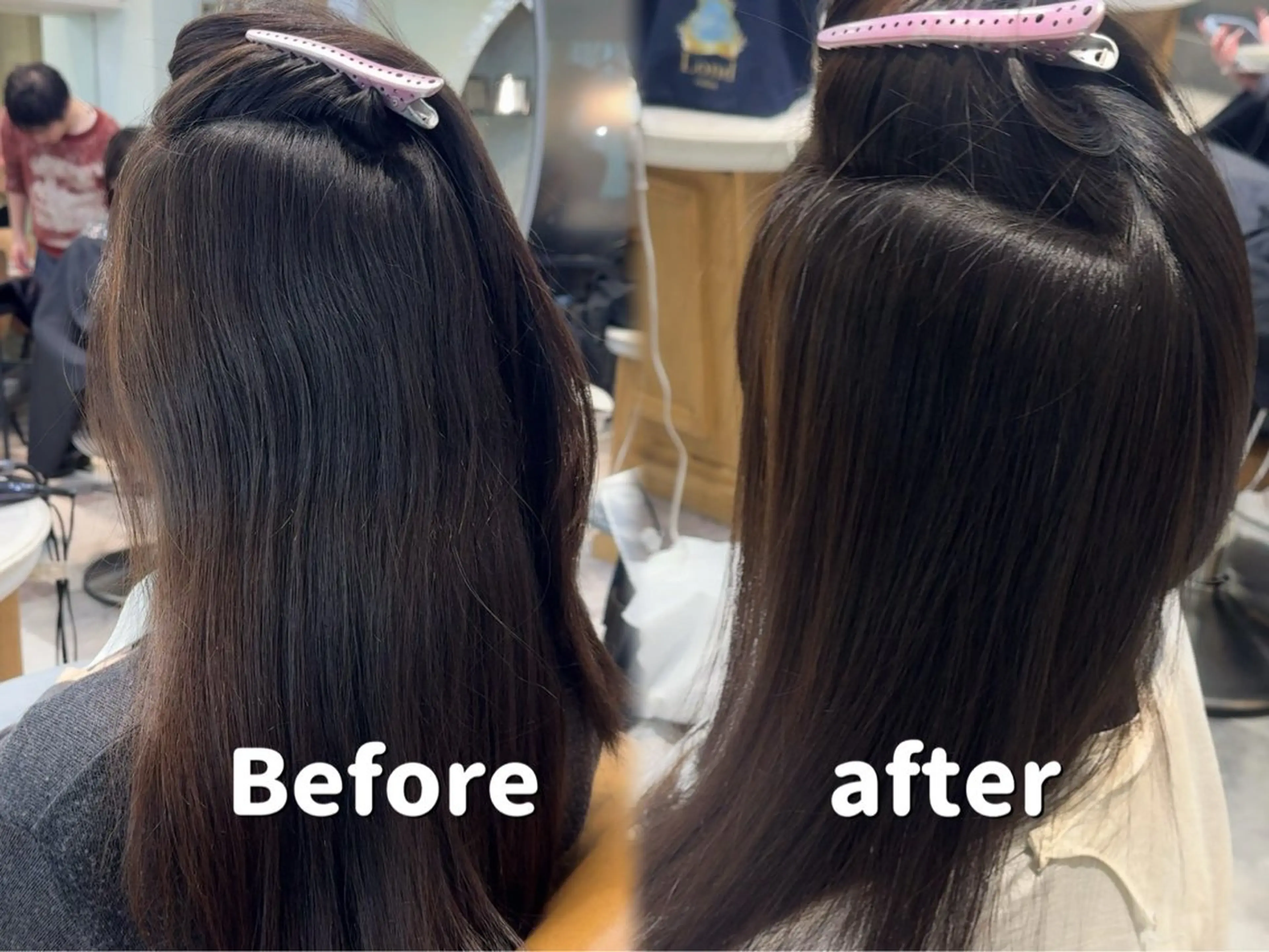カット 縮毛矯正 トリートメント Lond alxeiaのヘアスタイル