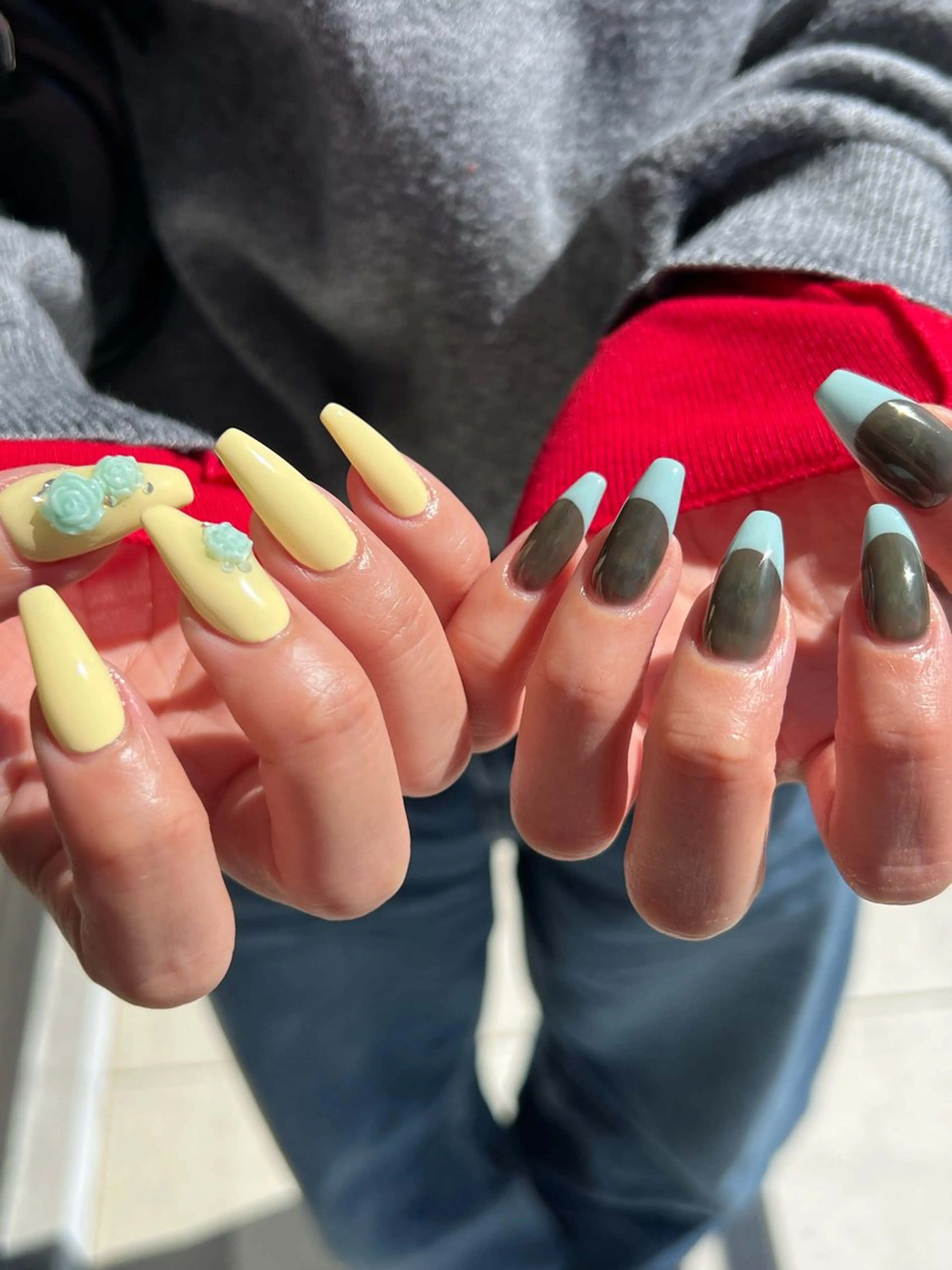 ネイル ハンドネイル Allure小山店 Nagisaのネイルデザイン