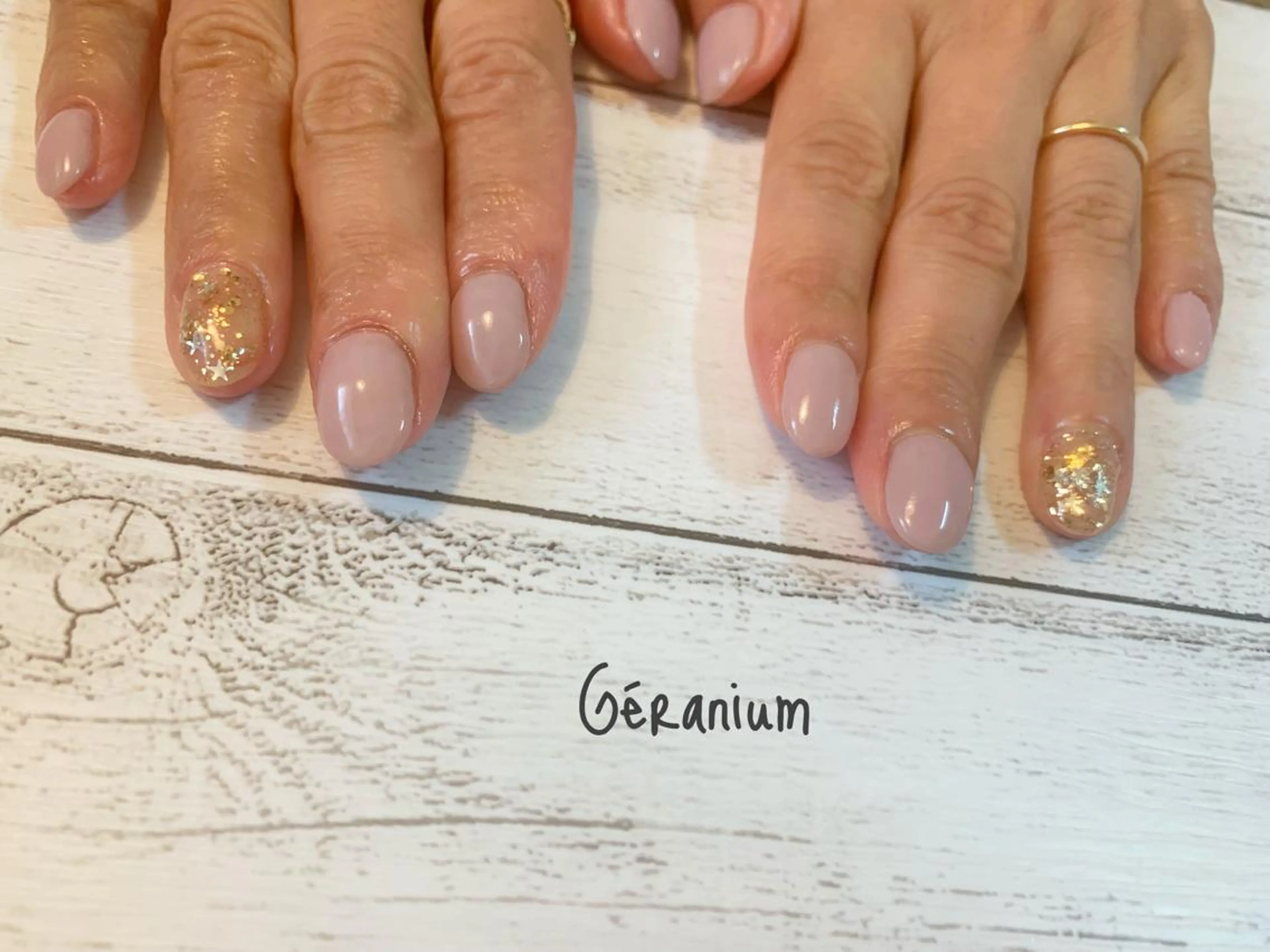 ネイル ハンドネイル GéRanium Harukaのネイルデザイン