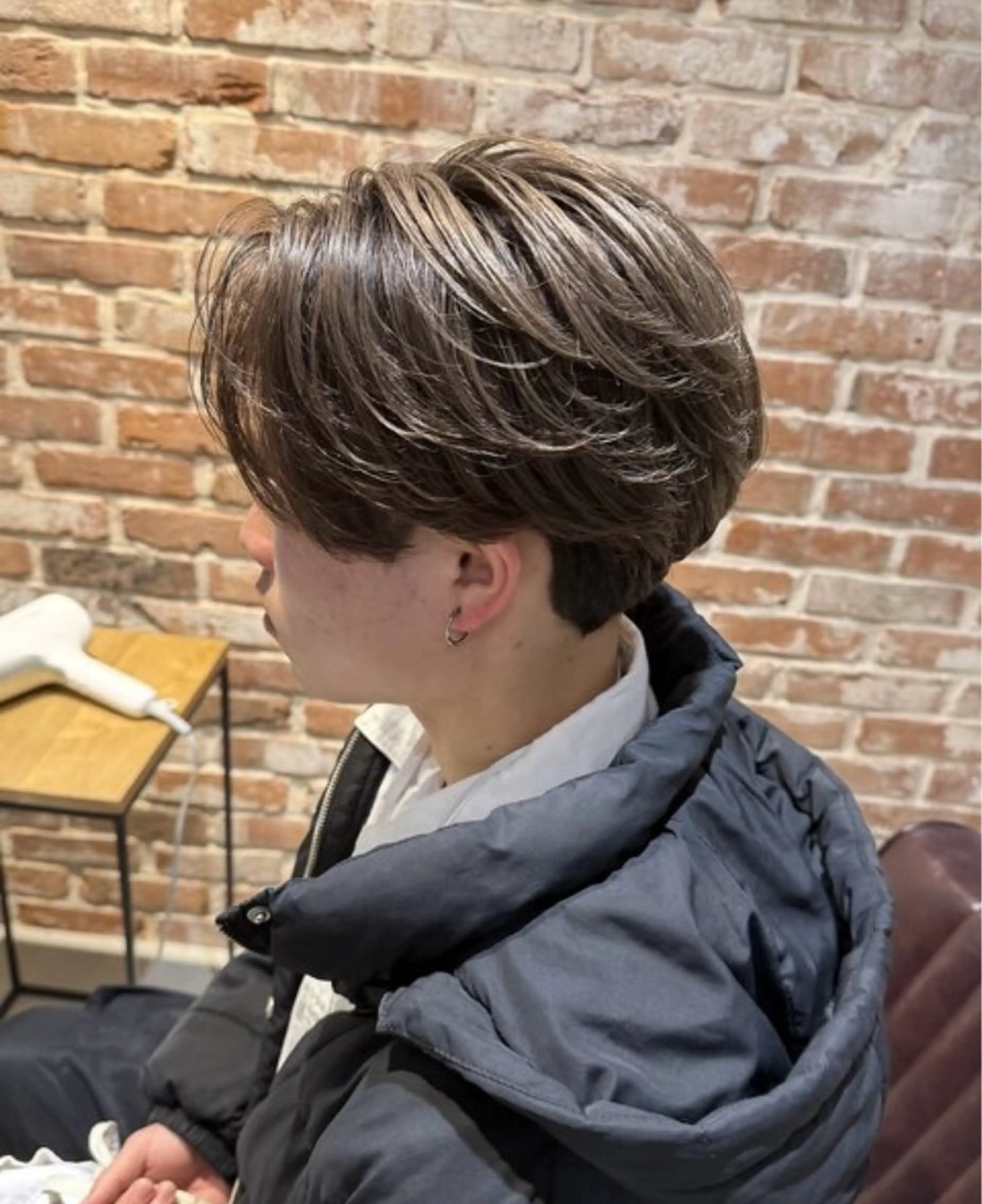 パーマ メンズ カット パーマ トリートメント ヘッドスパ 【メンズ専門】名駅 /パーマ/髪質改善のヘアスタイル