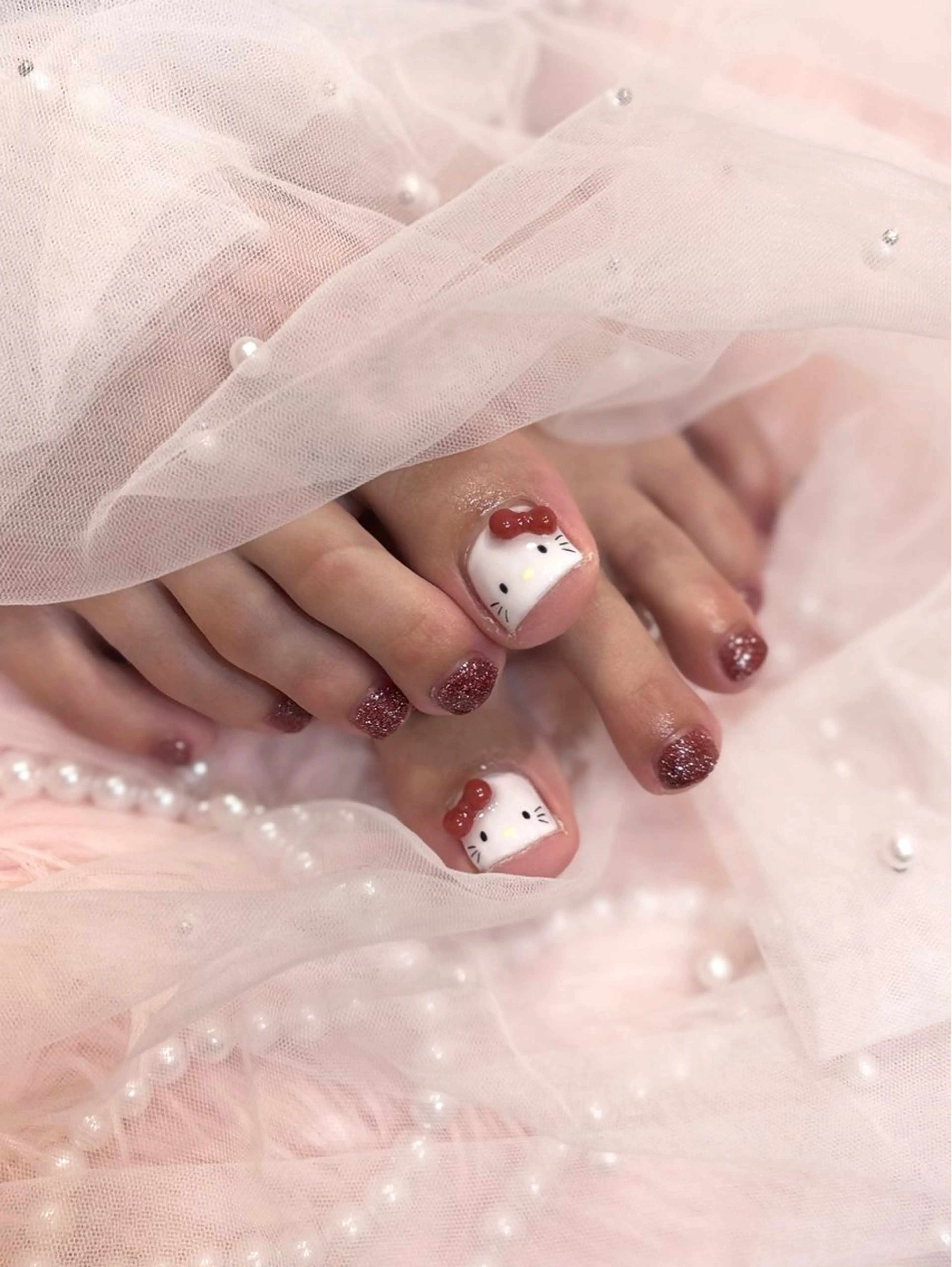 ネイル フラッシュネイル ハンドネイル 中村 穂乃果のネイルデザイン