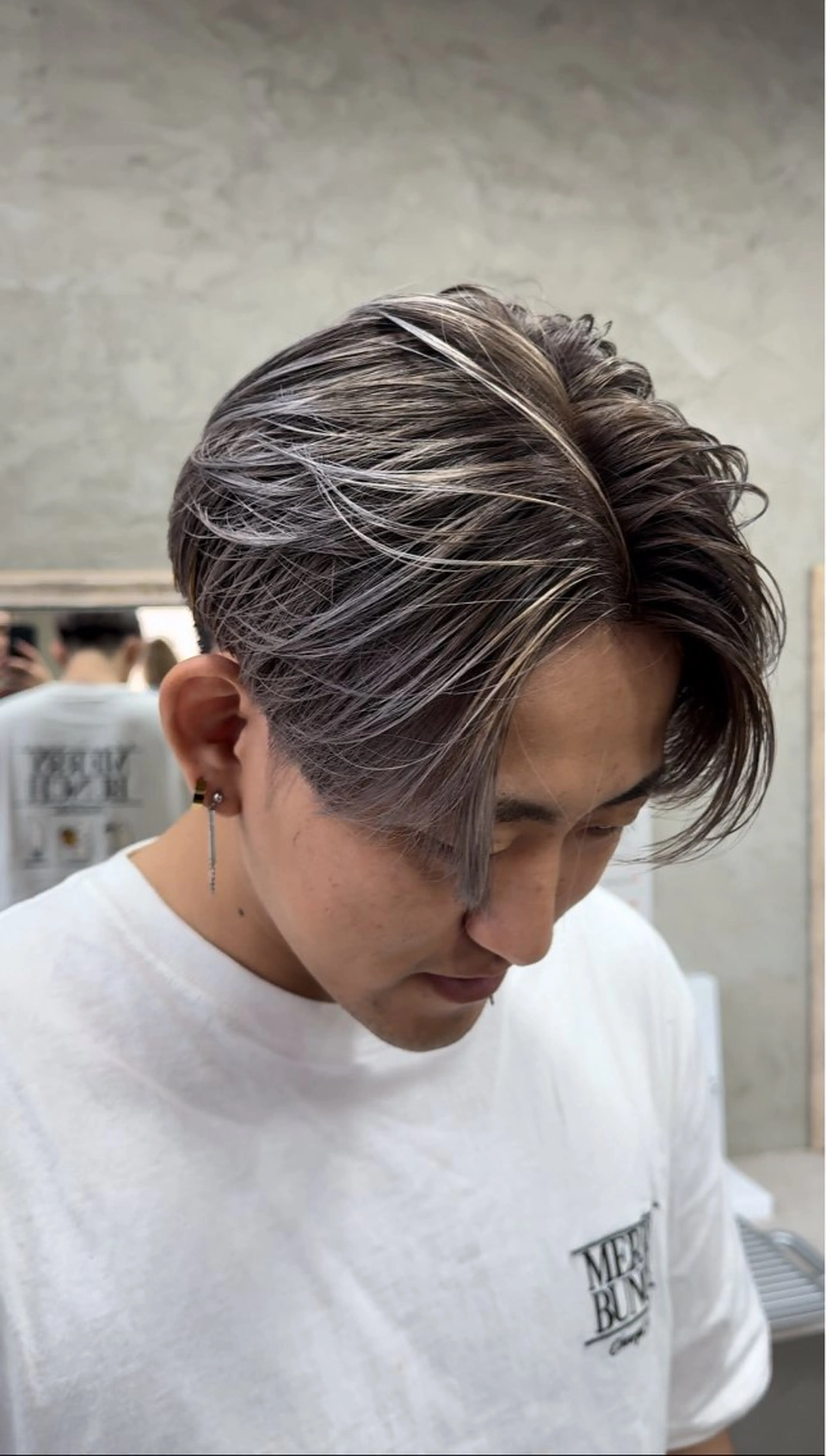 カラー メンズ カット ヘアカラー トリートメント デザイン/美髪カラー 艶職人/福井SHUNのヘアスタイル