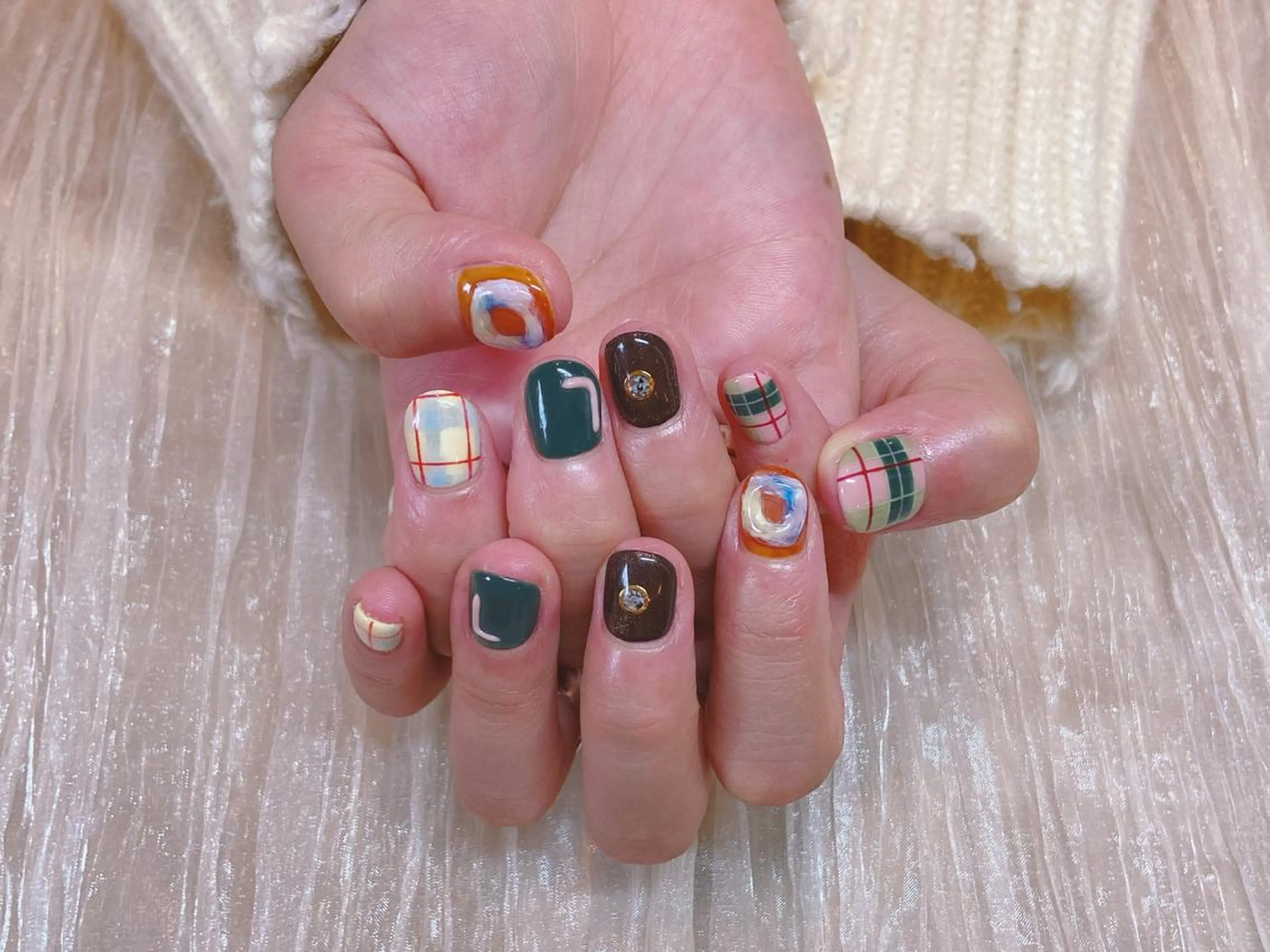 ネイル ニュアンスネイル ハンドネイル ネイリスト あこのネイルデザイン