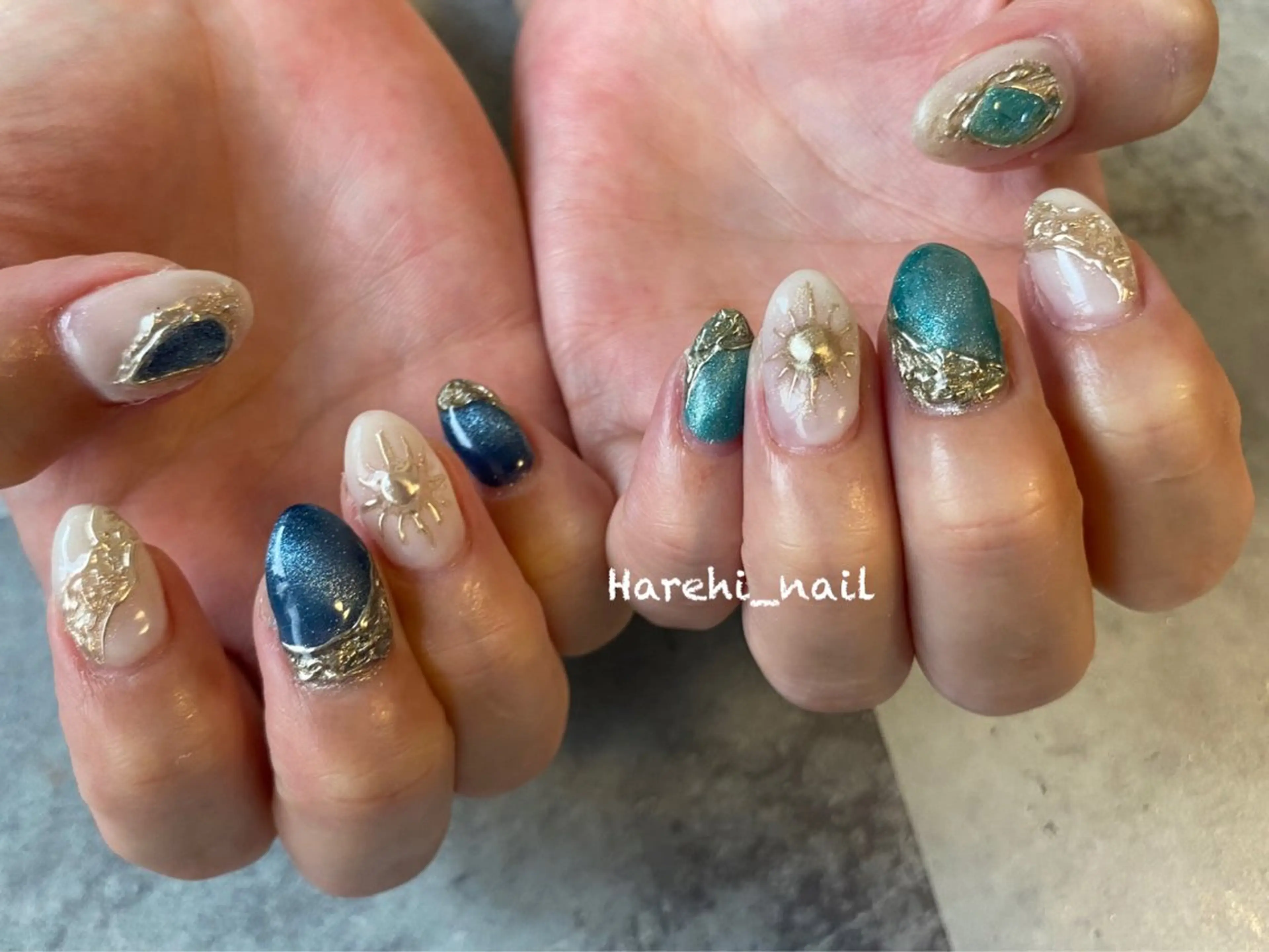 ネイル ハンドネイル Harehi_ nailのネイルデザイン