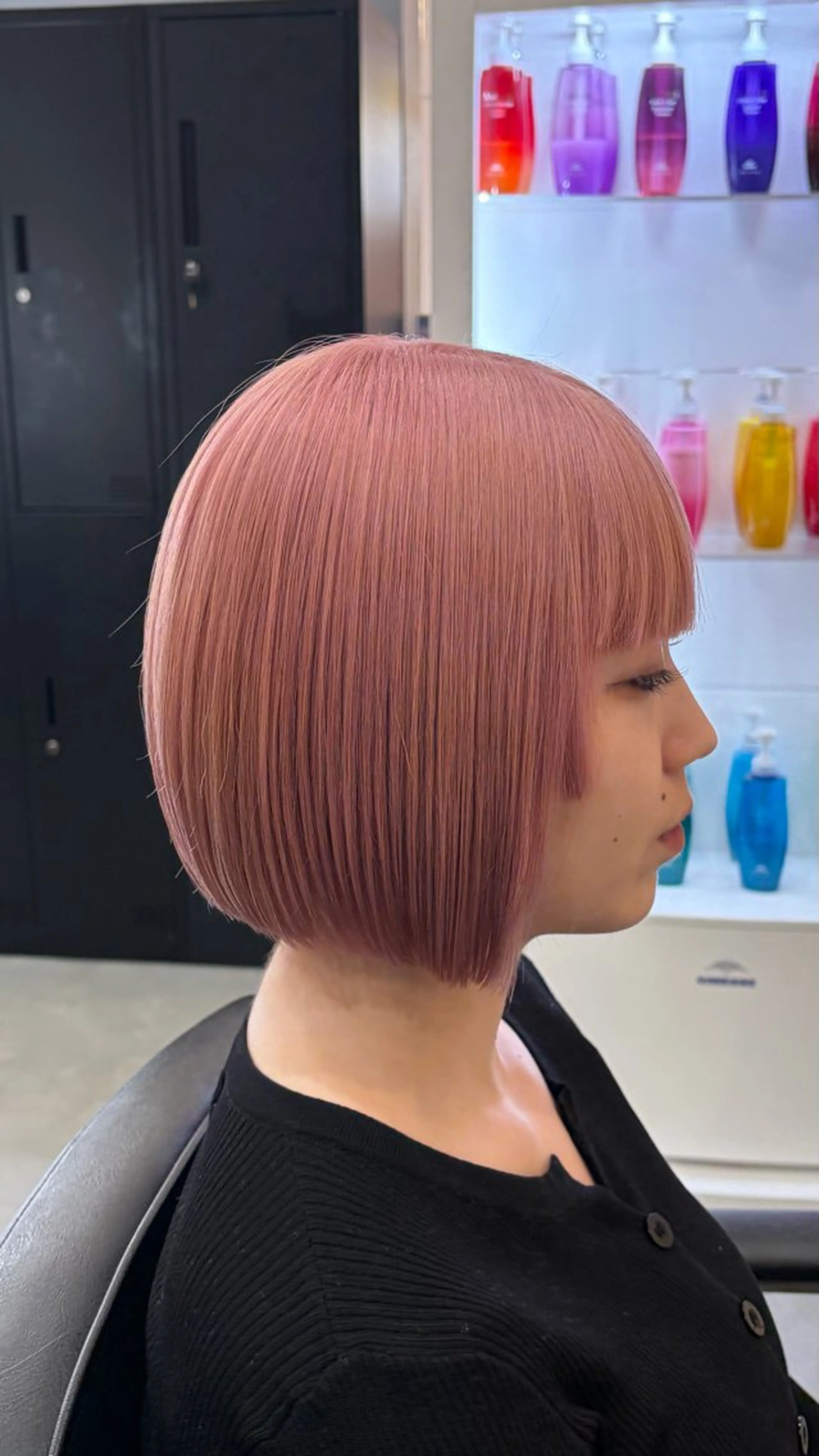 ショート カラー ヘアカラー 🎀透明感カラー /レイヤーカット🎀のヘアスタイル