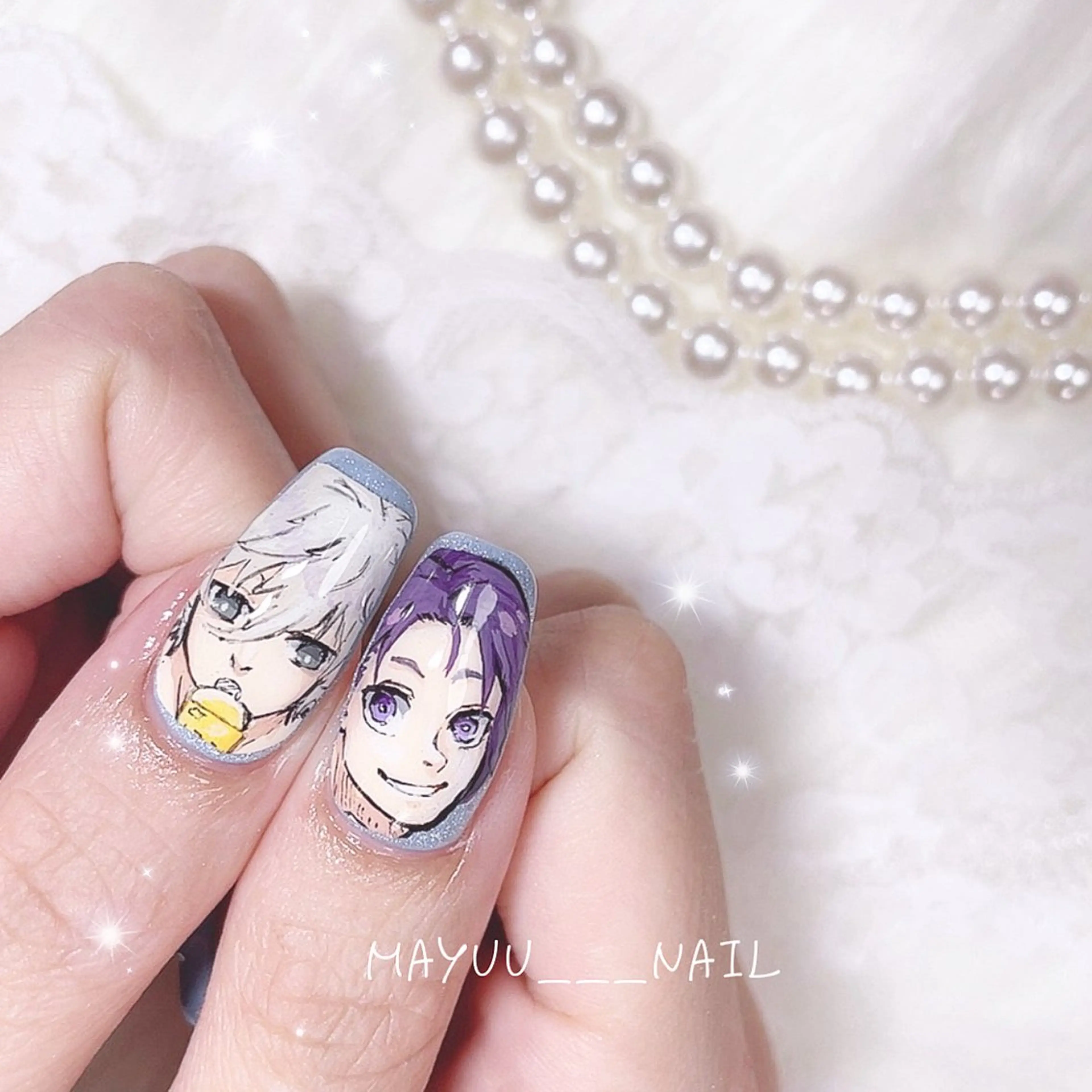 ネイル 🎀 Mayu 🎀痛ネイルのネイルデザイン