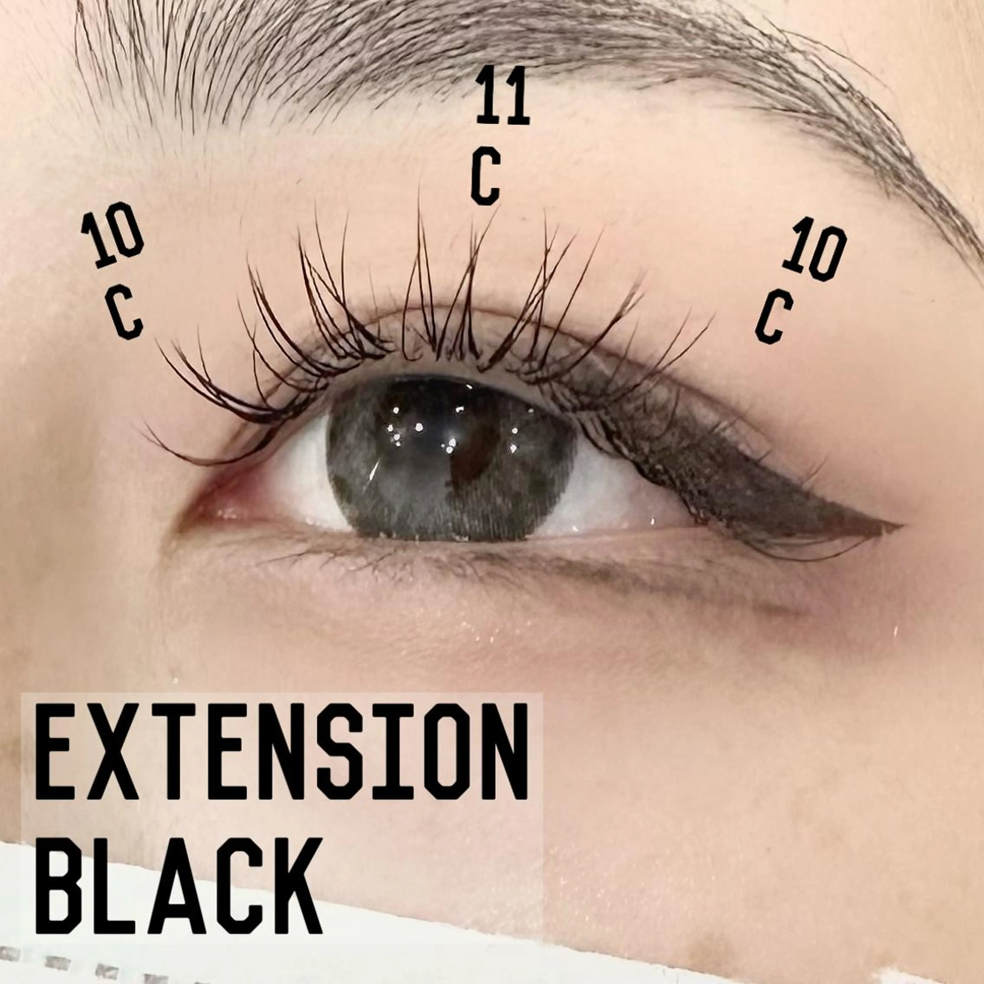 マツエク・マツパ ミンク MYU🩵 Mirajuのマツエク・マツパデザイン